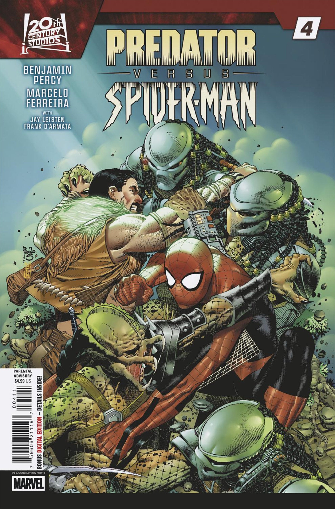 PREDATOR VS SPIDER-MAN #4 (OF 4) (OF 4) (Backorder, Allow 4-5 Weeks)