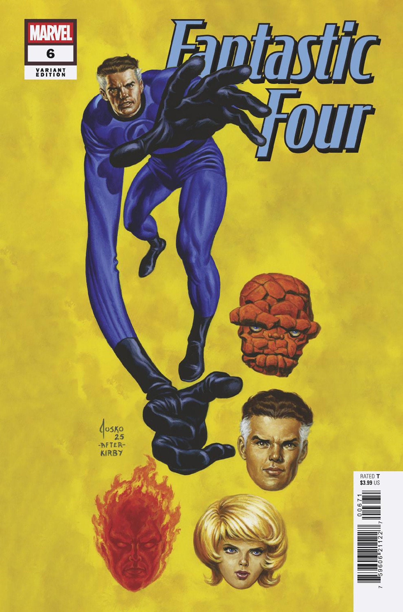 FANTASTIC FOUR #6 JOE JUSKO VAR (Backorder, Allow 4-5 Weeks)