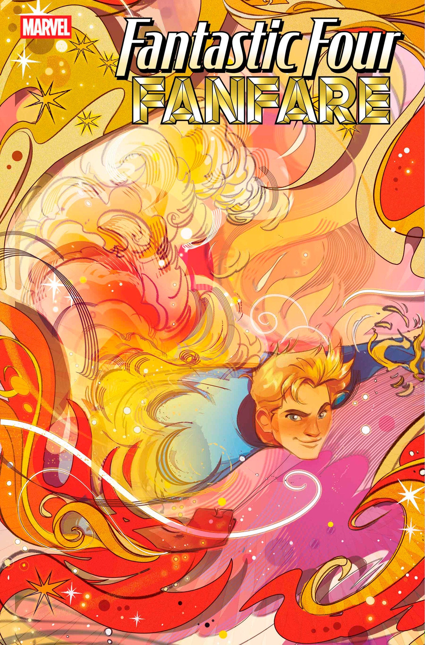 FANTASTIC FOUR FANFARE #4 BALDARI 4-PART CONNECT VAR (Backorder, Allow 4-5 Weeks)