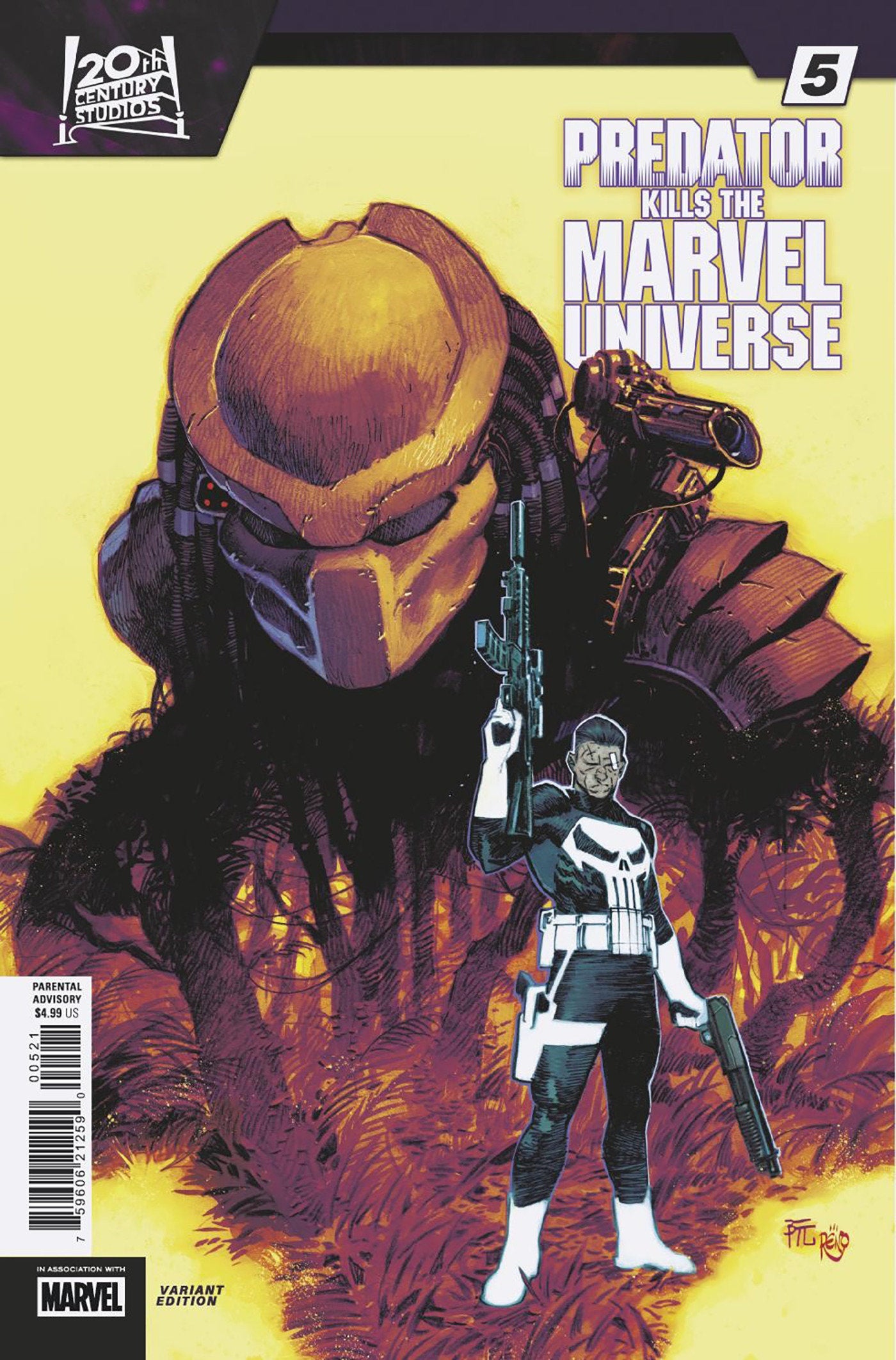 PREDATOR KILLS THE MARVEL UNIVERSE #5 DIKE RUAN HUNTING THE HUNTERS VAR (Backorder, Allow 4-5 Weeks)