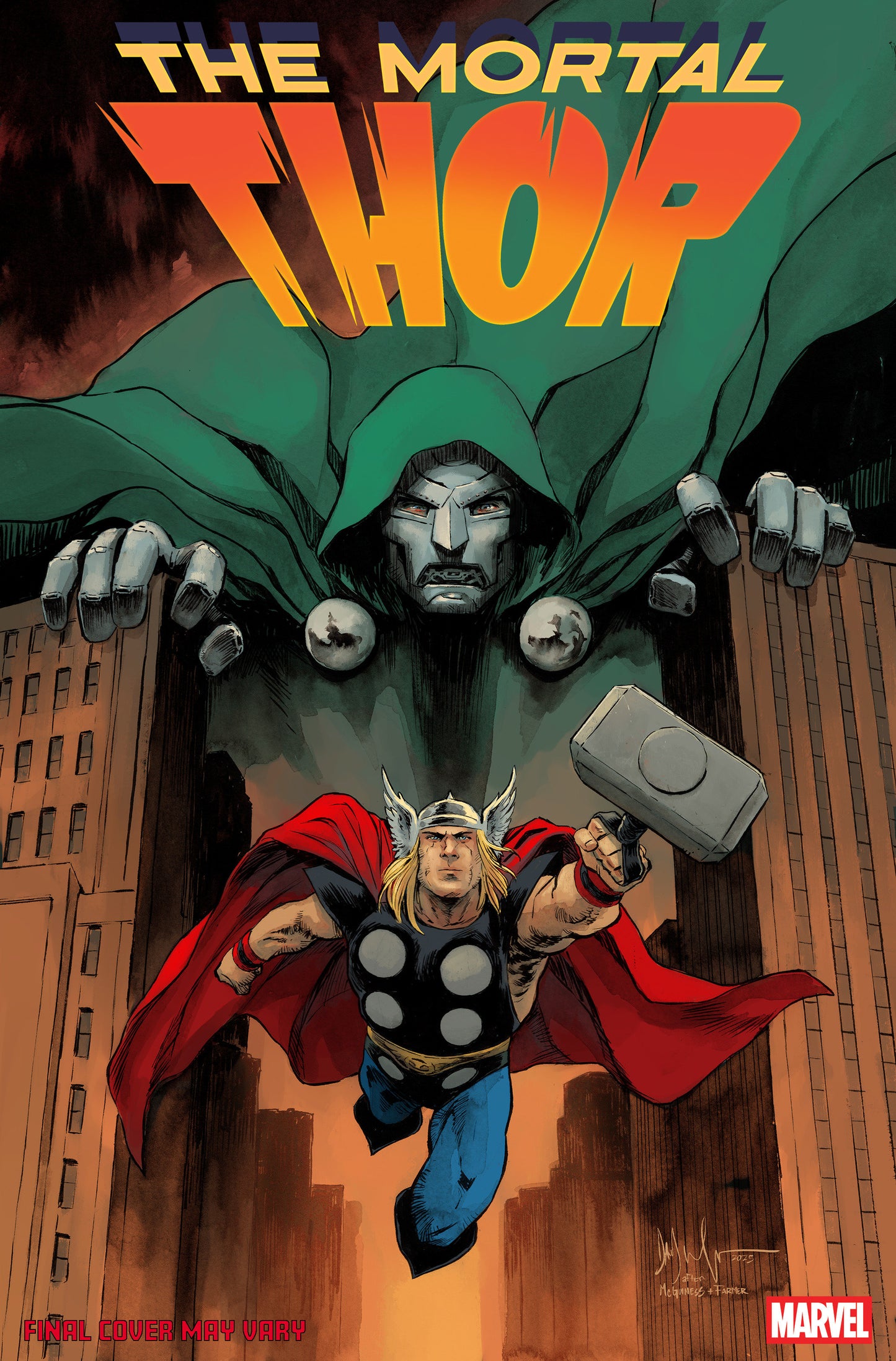 THOR #8 DAVE WACHTER DOOM HOMAGE VAR (Backorder, Allow 4-5 Weeks)