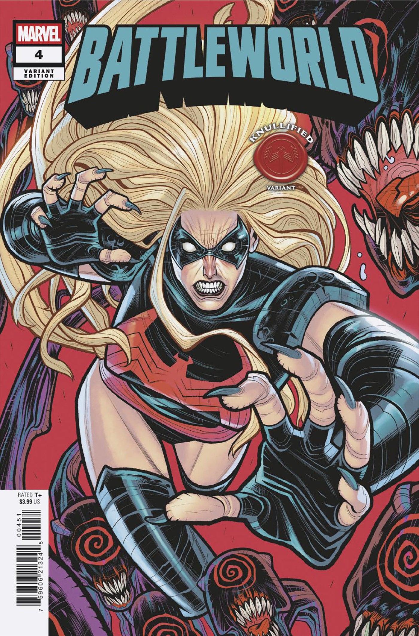 BATTLEWORLD #4 ELIZABETH TORQUE KNULLIFIED VAR (Backorder, Allow 4-5 Weeks)