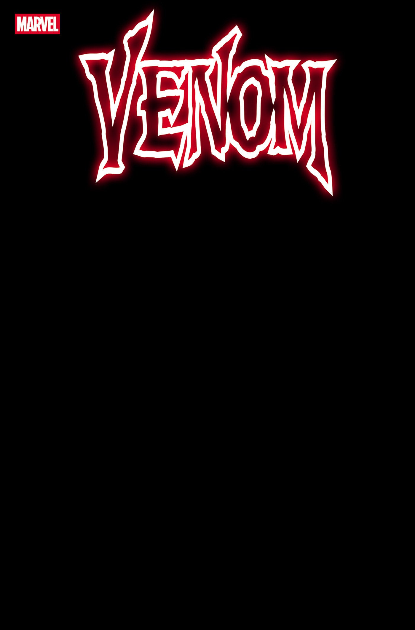 VENOM #250 BLACK BLANK COVER VAR (Backorder, Allow 4-5 Weeks)