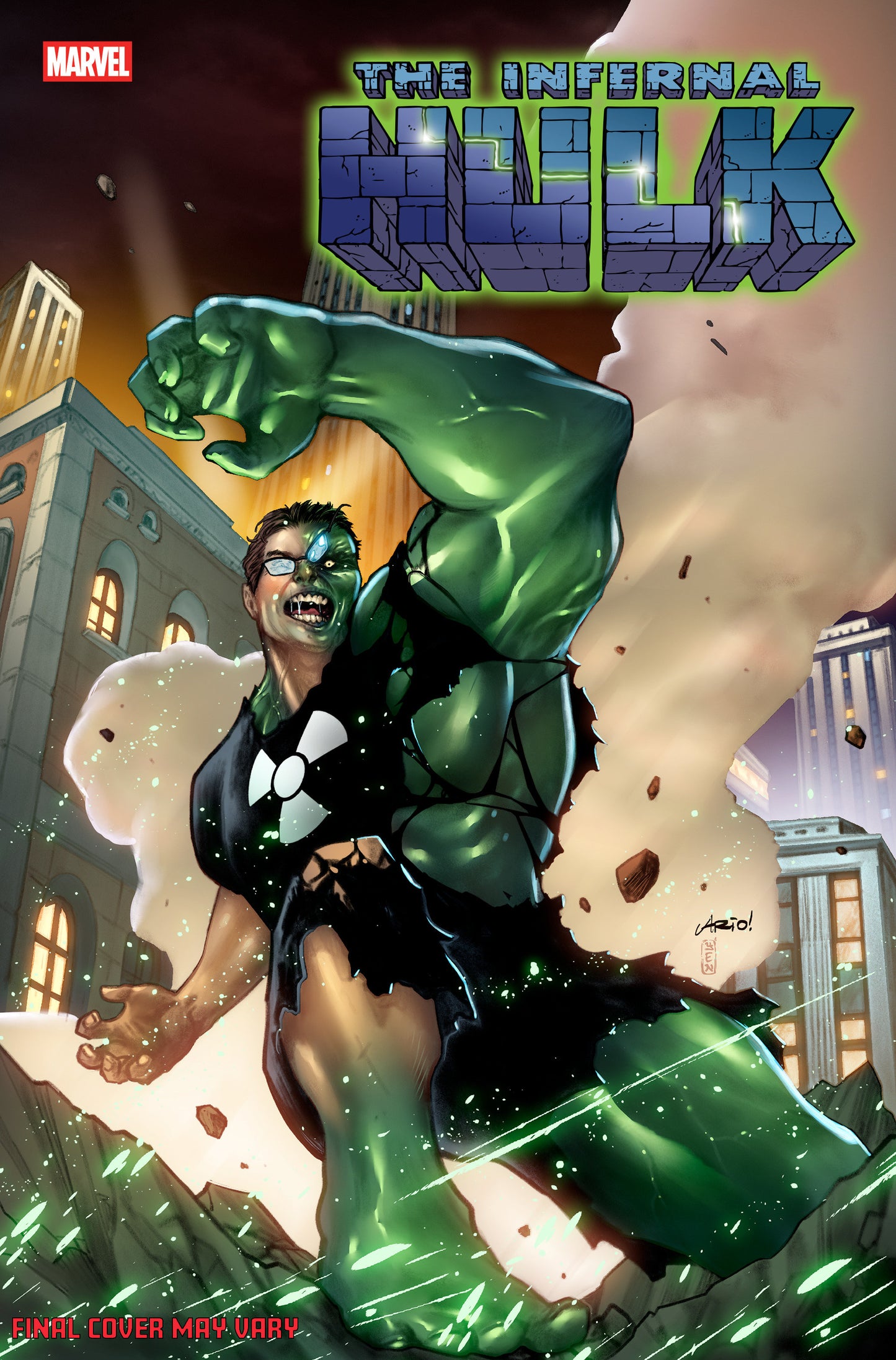 INFERNAL HULK #4 ARIO ANINDITO HELL'S KITCHEN VAR (Backorder, Allow 4-5 Weeks)