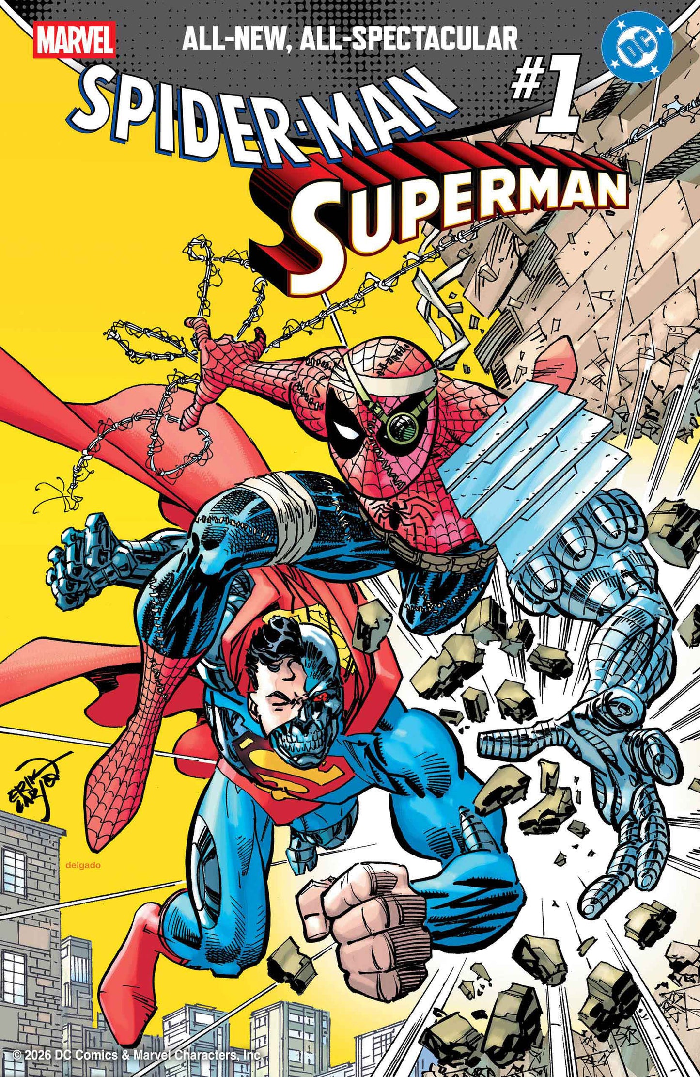 MARVEL/DC: SPIDER-MAN/SUPERMAN #1 ERIK LARSEN VAR (22 Apr Release)