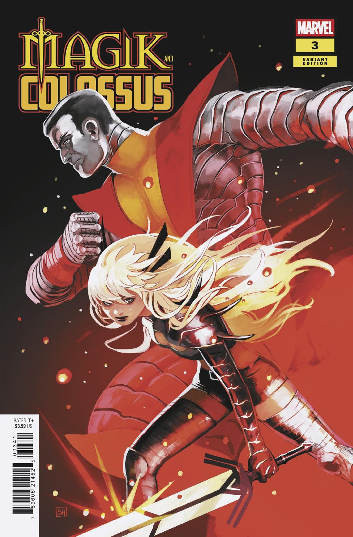 MAGIK & COLOSSUS #3 STEPHANIE HANS VAR (Backorder, Allow 4-5 Weeks)