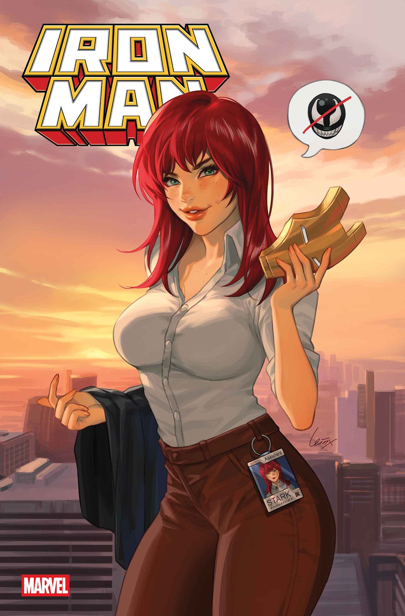 IRON MAN #8 LEIRIX MARY JANE WATSON VAR (05 Aug Release)