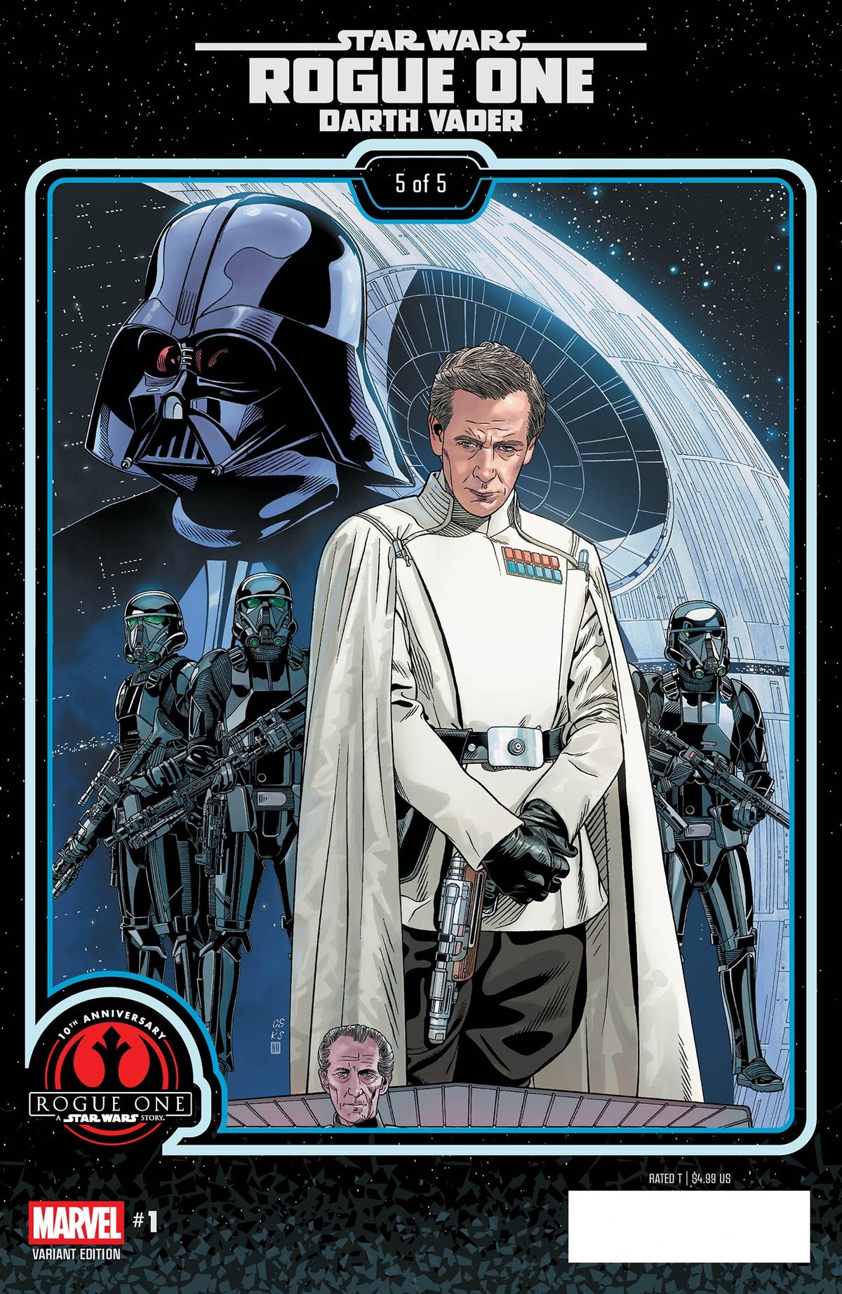 STAR WARS: ROGUE ONE - DARTH VADER #1 CHRIS SPROUSE ROGUE ONE 10TH ANNIVERSARY VAR (28 Oct Release)