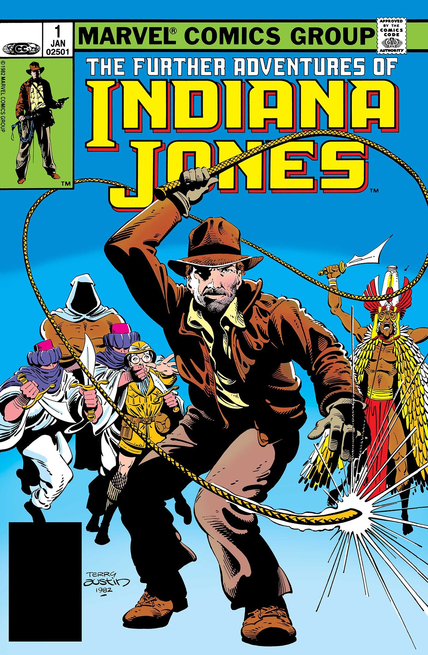 THE FURTHER ADVENTURES OF INDIANA JONES #1 FACSIMILE EDITION