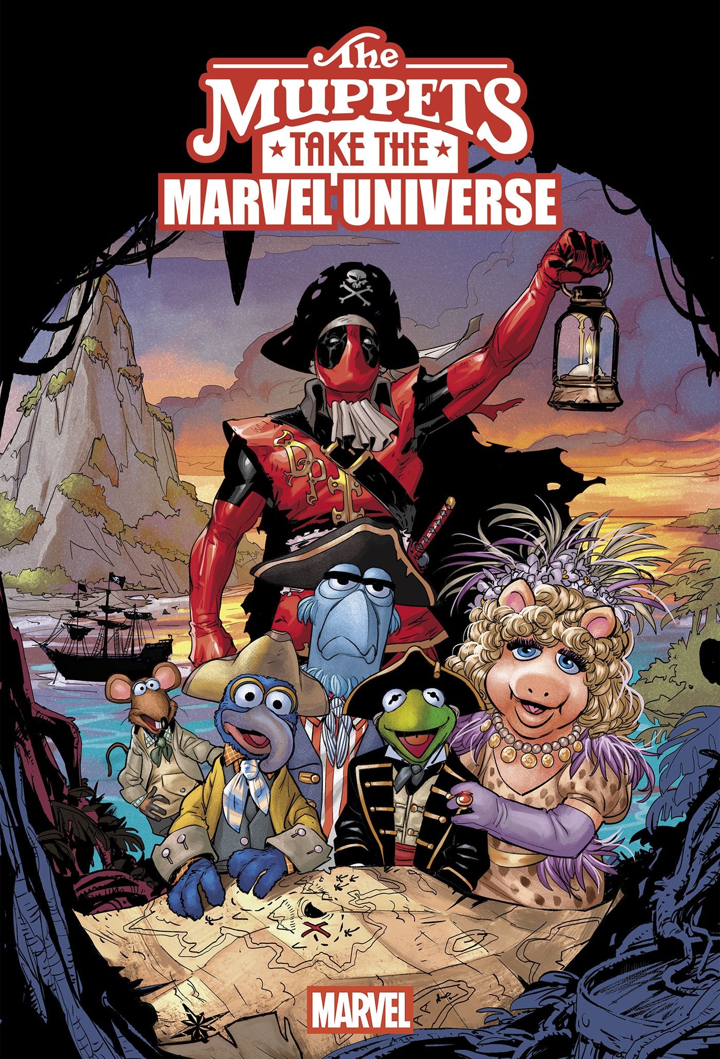 MUPPETS TAKE THE MARVEL UNIVERSE #1 MATTEO LOLLI MUPPET TREASURE ISLAND 30TH ANNIVERSARY VAR