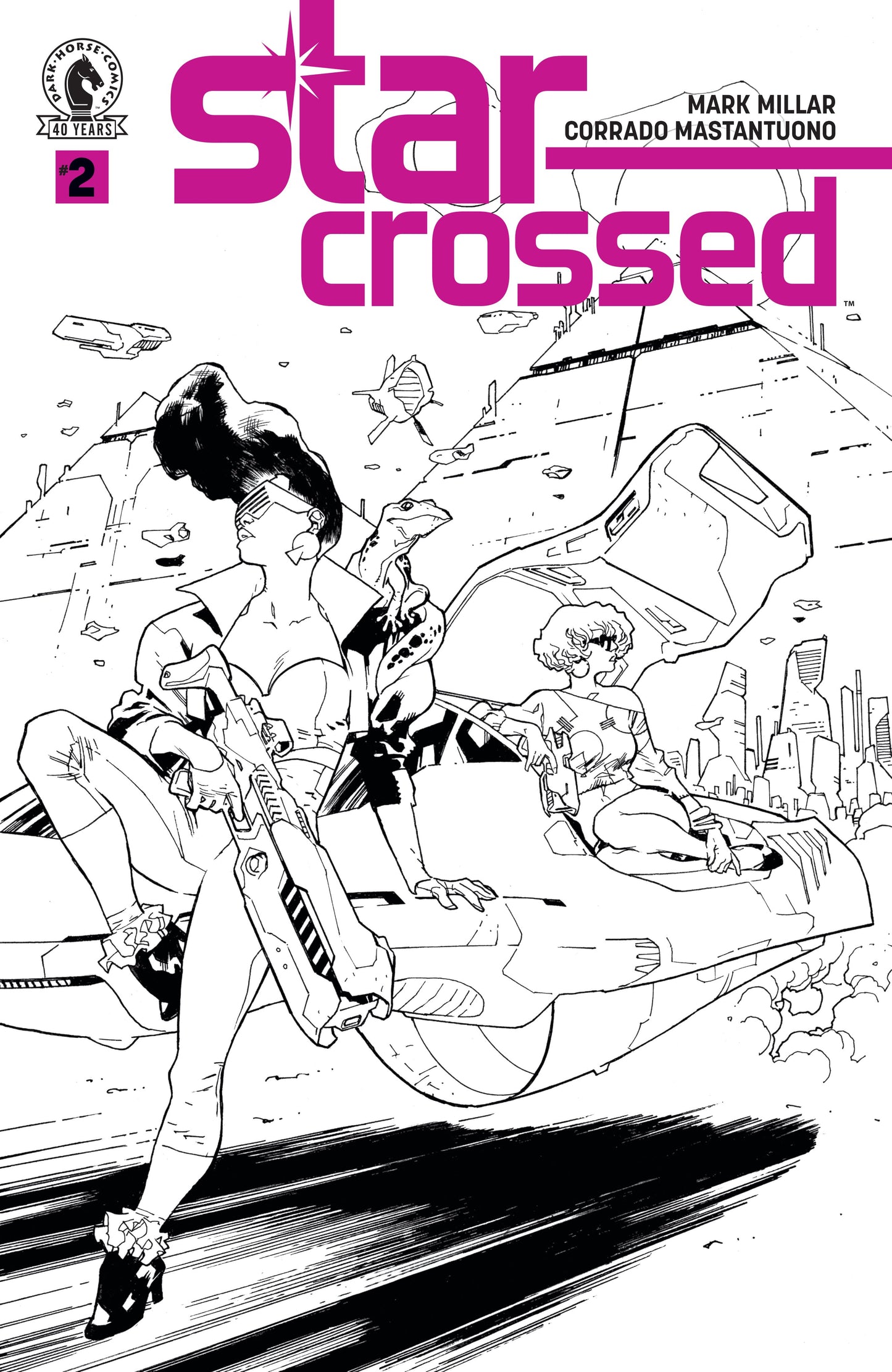 STAR-CROSSED #2 (CVR B) (B&W) (STUART IMMONEN) (26 Aug Release)