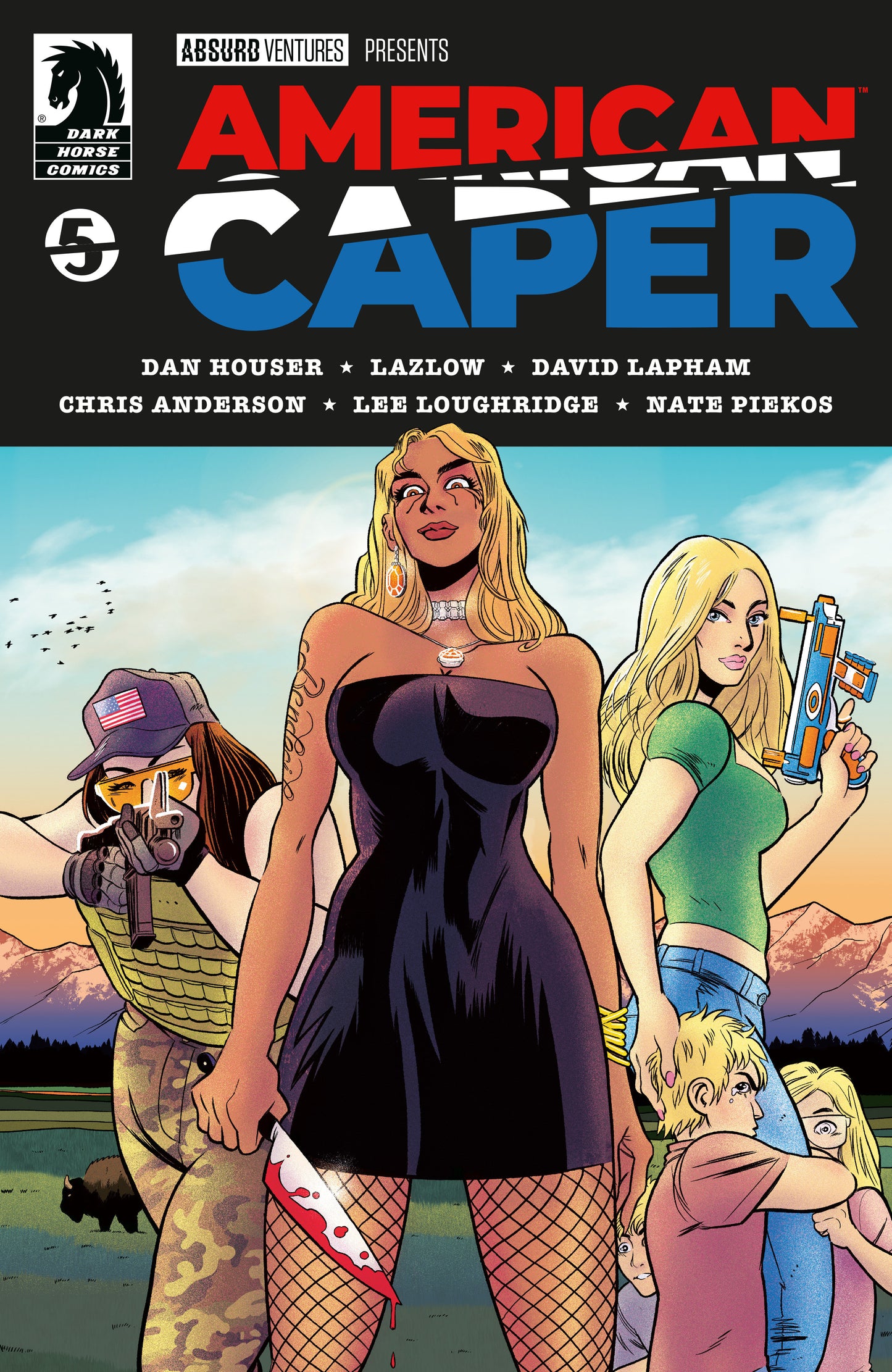 AMERICAN CAPER #5 (CVR A) (TYLER BOSS) (Backorder, Allow 4-5 Weeks)