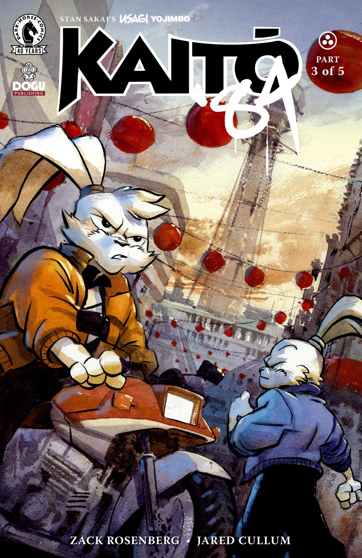 USAGI YOJIMBO: KAITO '84 #3 (CVR A) (JARED CULLUM) (Backorder, Allow 4-5 Weeks)