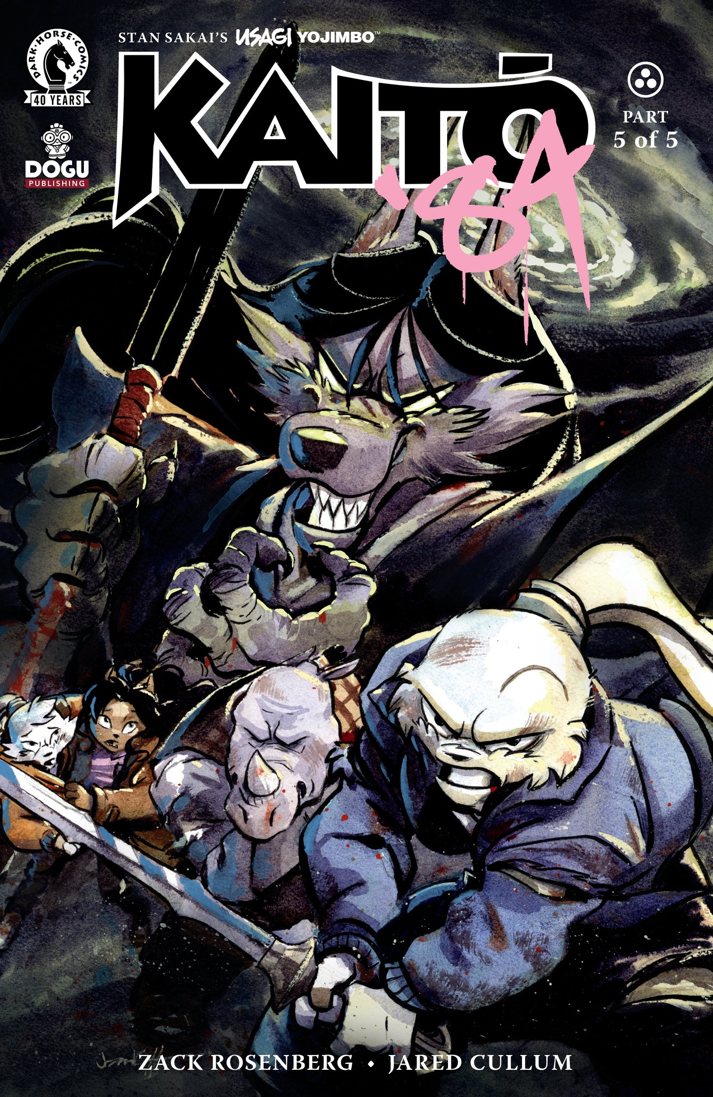 USAGI YOJIMBO: KAITO '84 #5 (CVR A) (JARED CULLUM) (22 Jul Release)