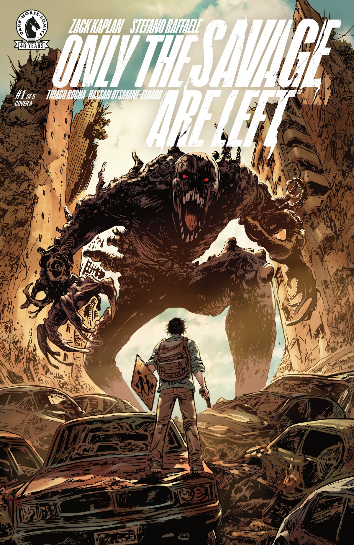 ONLY THE SAVAGE ARE LEFT #1 (CVR A) (STEFANO RAFFAELE) (Backorder, Allow 4-5 Weeks)