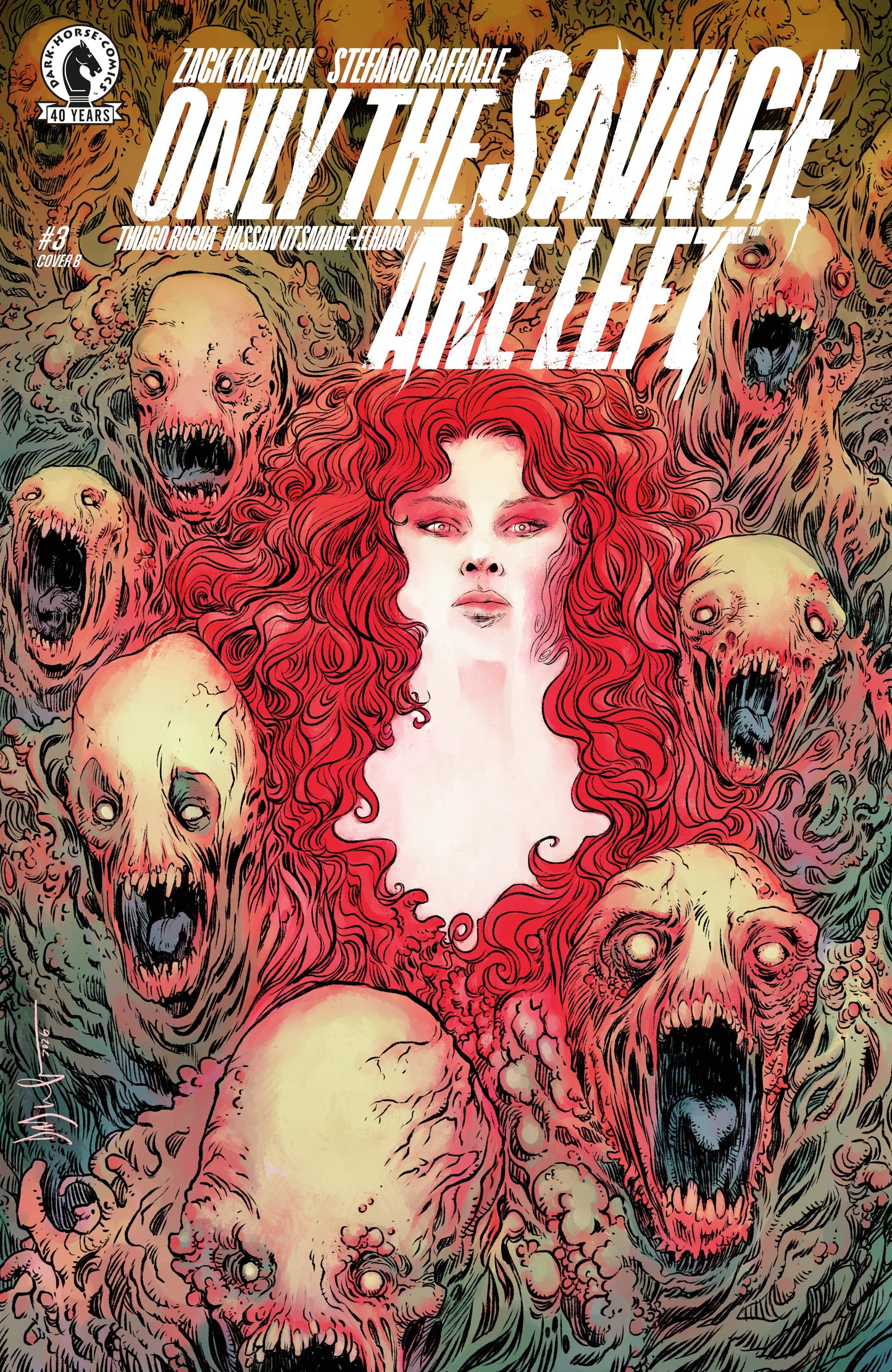 ONLY THE SAVAGE ARE LEFT #3 (CVR B) (DAVE WACHTER) (19 Aug Release)