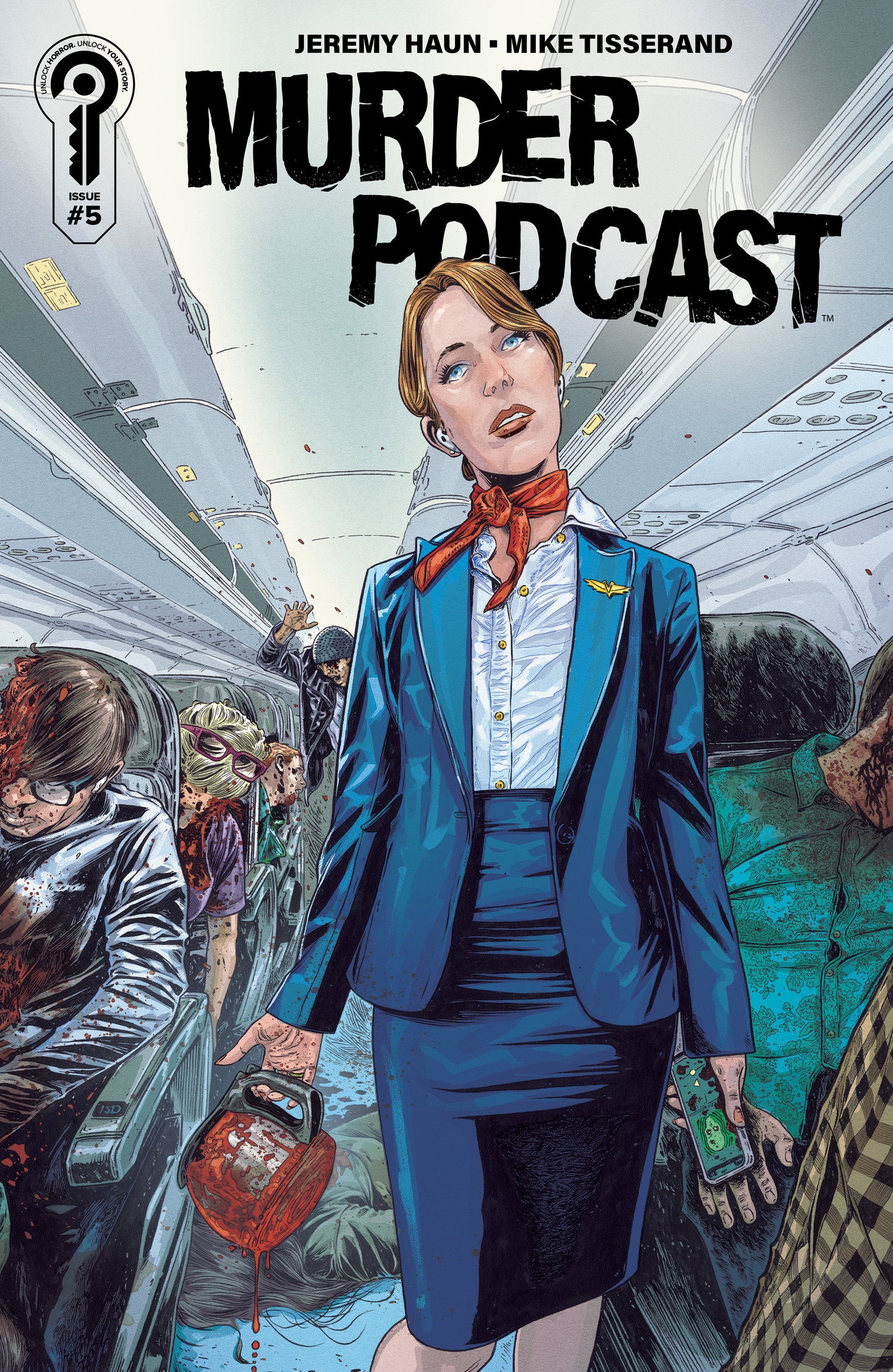 MURDER PODCAST #5 COVER A JEREMY HAUN (Backorder, Allow 4-5 Weeks)