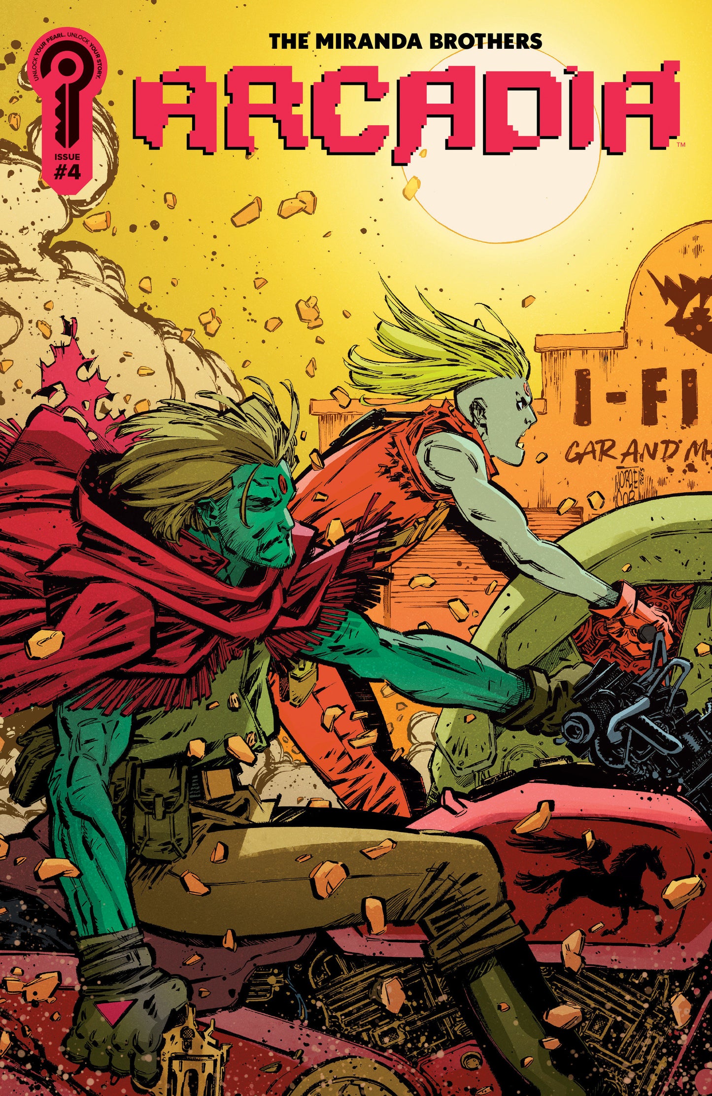 ARCADIA #4 COVER B JORGE CORONA (Backorder, Allow 4-5 Weeks)