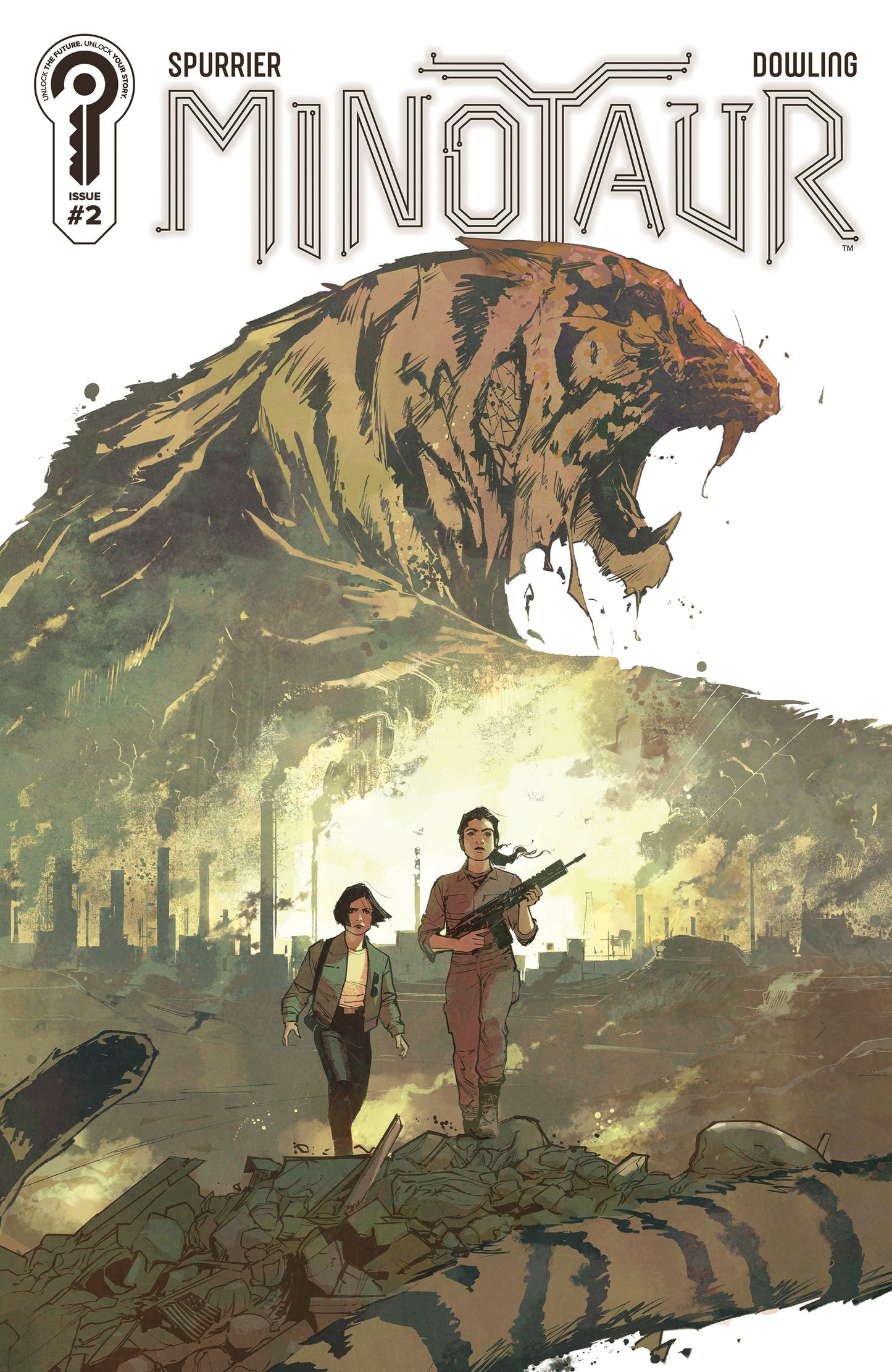 MINOTAUR #2 COVER A MICHAEL DOWLING (26 Aug Release)