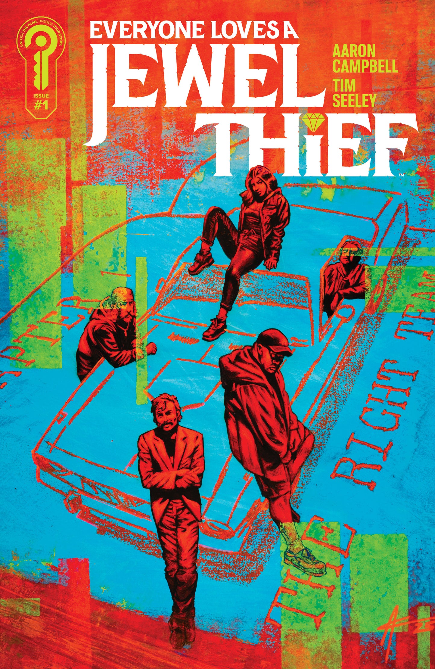 EVERYONE LOVES A JEWEL THIEF #1 COVER A AARON CAMPBELL (Backorder, Allow 4-5 Weeks)
