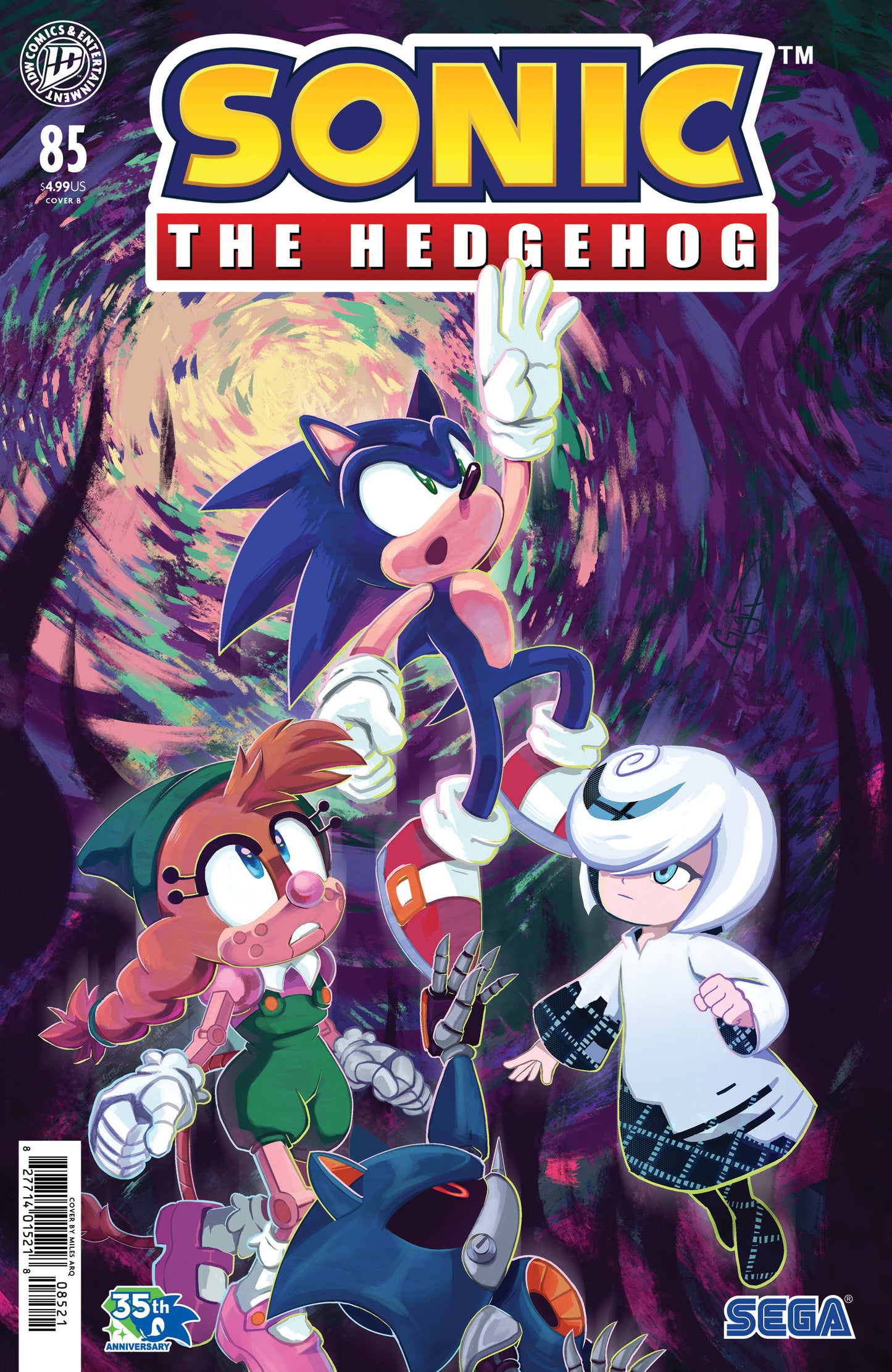 SONIC THE HEDGEHOG #85 VAR B (DUTREIX) (Backorder, Allow 4-5 Weeks)