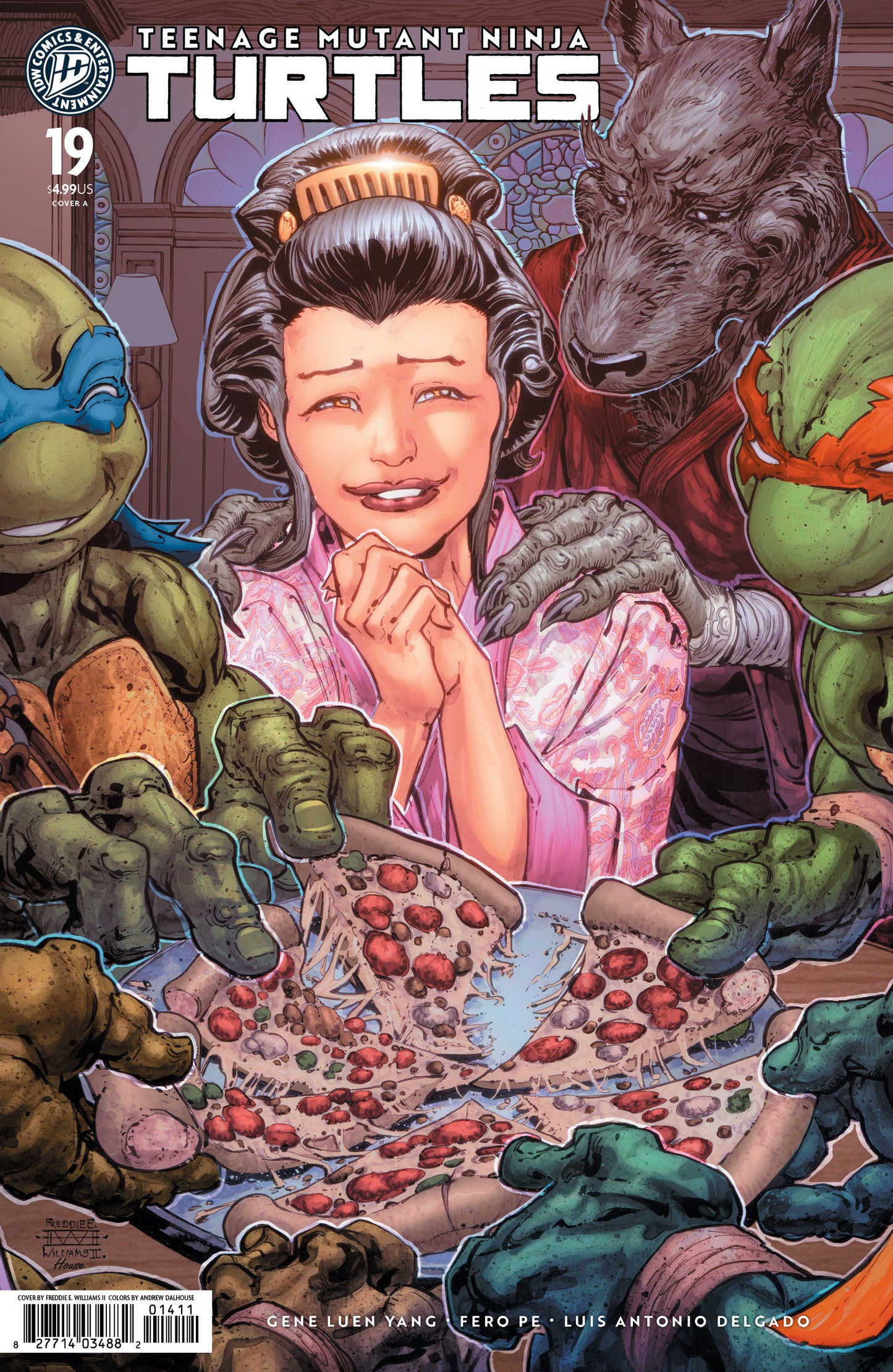 TEENAGE MUTANT NINJA TURTLES 2024 #19 COVER A (WILLIAMS II) (Backorder, Allow 4-5 Weeks)