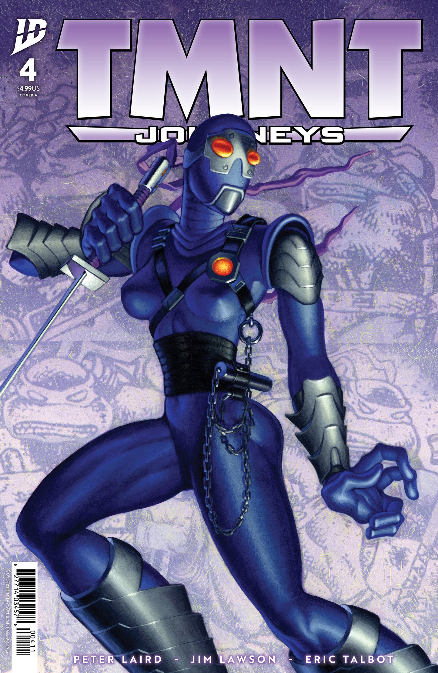 TEENAGE MUTANT NINJA TURTLES JOURNEYS #4 COVER A (DOONEY & LAWSON) (Backorder, Allow 4-5 Weeks)