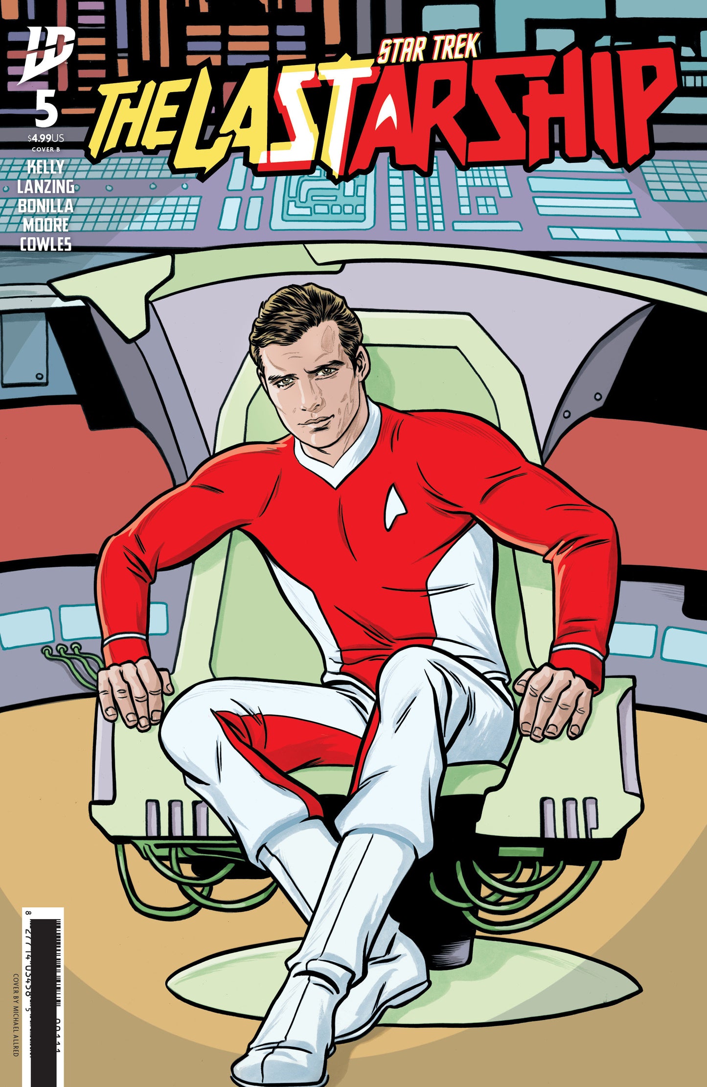 STAR TREK: THE LAST STARSHIP #5 VAR B (ALLRED) (Backorder, Allow 4-5 Weeks)