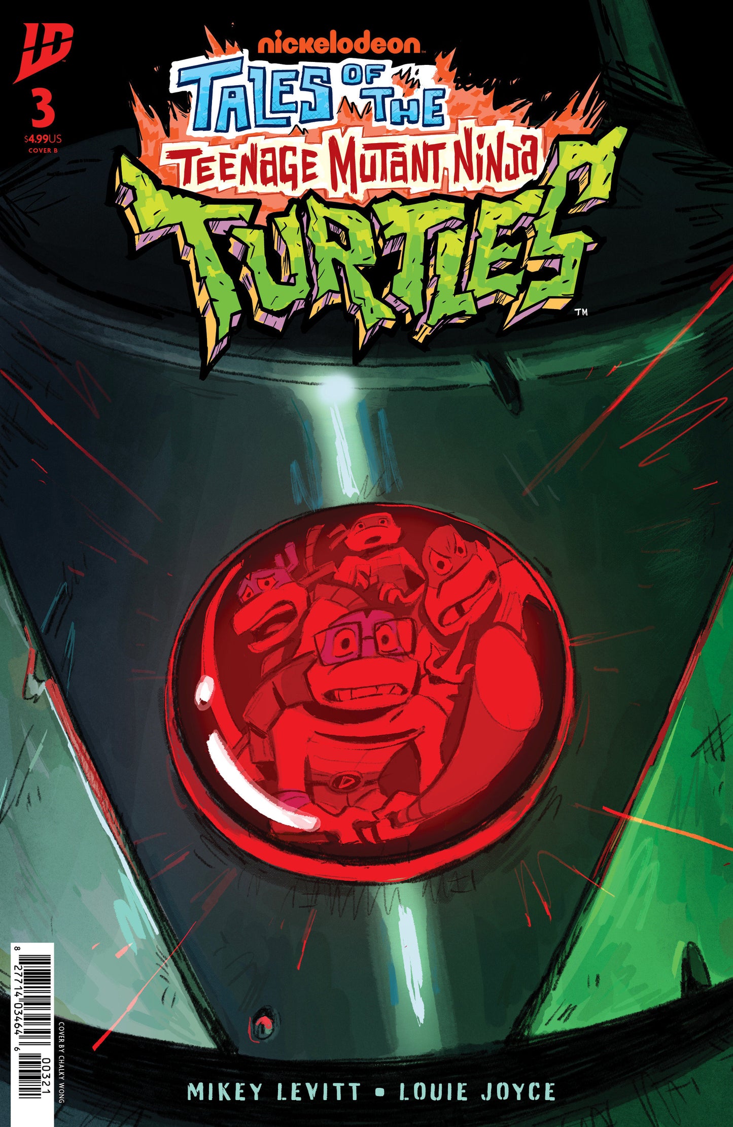 TALES OF THE TEENAGE MUTANT NINJA TURTLES #3 VAR B (WONG) (Backorder, Allow 4-5 Weeks)