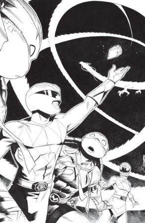 MMPR TMNT III #4 E 1:10 INCV (Full Art, Zonno)
