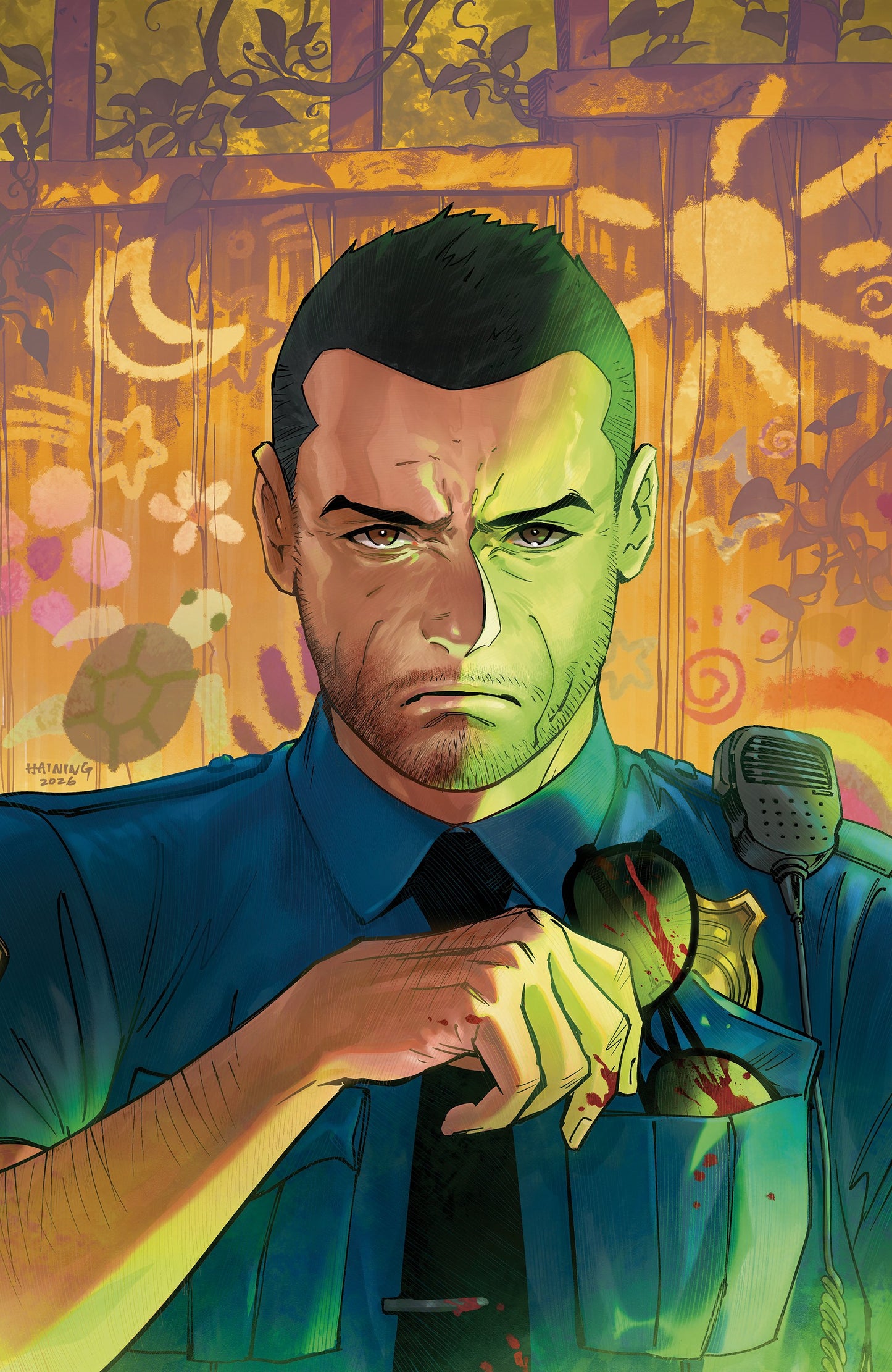NEIGHBORHOOD WATCH #4 D UNLIMITED VAR (FULL ART, HAINING) (05 Aug Release)