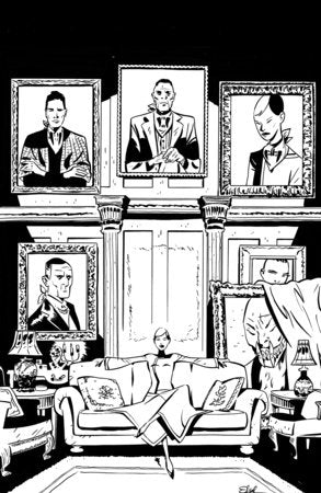 FALL OF THE HOUSE OF SLAUGHTER #1 D 1:10 INCV (Full Art, Charretier)