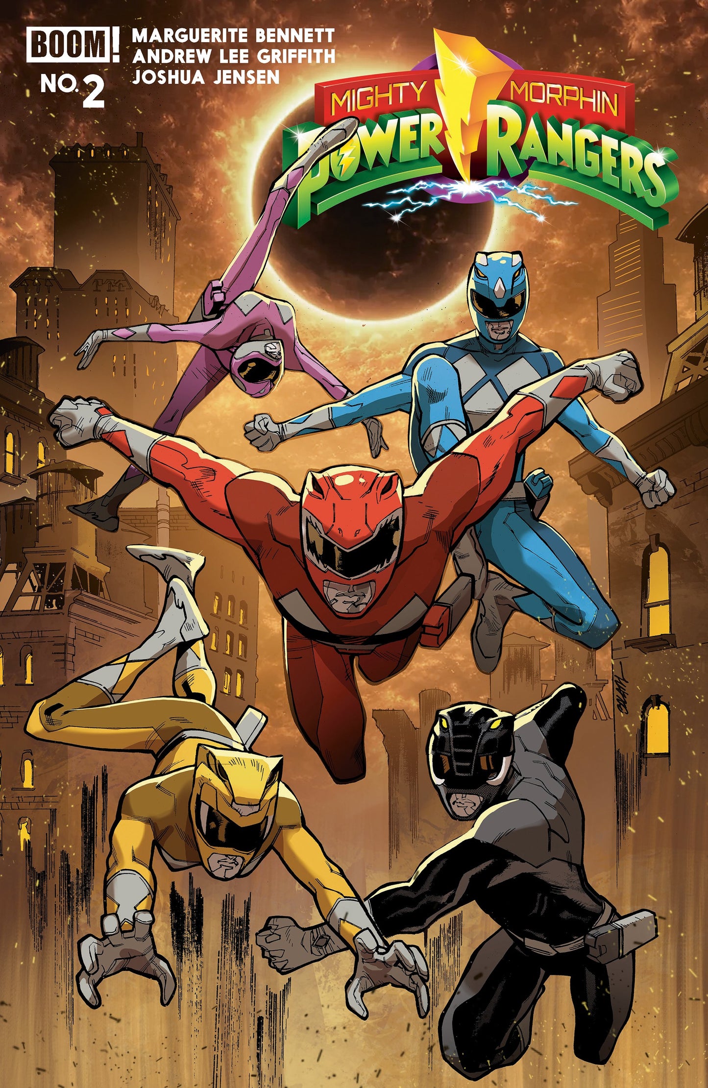 MIGHTY MORPHIN POWER RANGERS (2026) #2 A MAIN (DRESSED, BALÁM) (15 Jul Release)