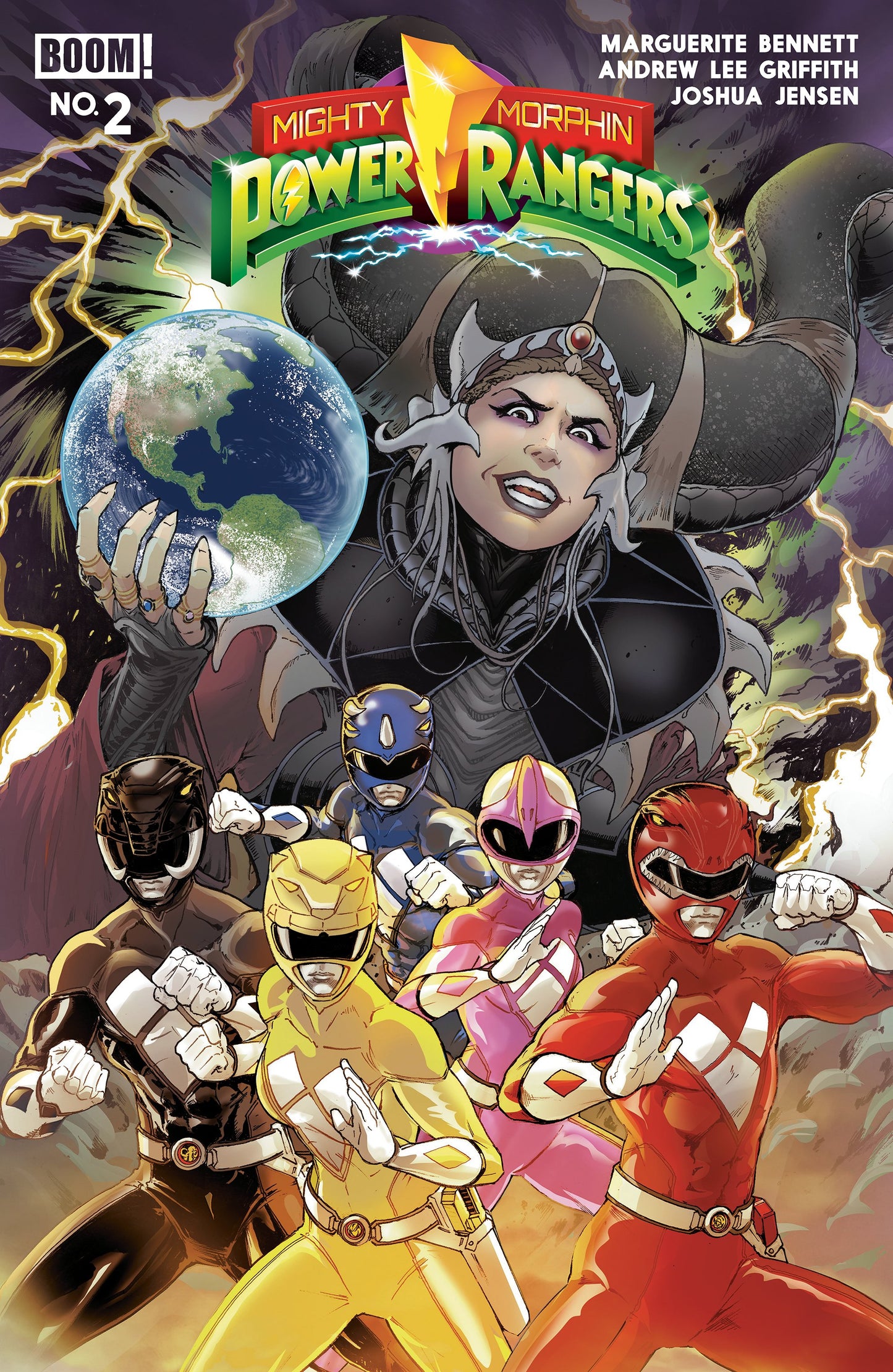 MIGHTY MORPHIN POWER RANGERS (2026) #2 B VAR (DRESSED, GRIFFITH) (15 Jul Release)