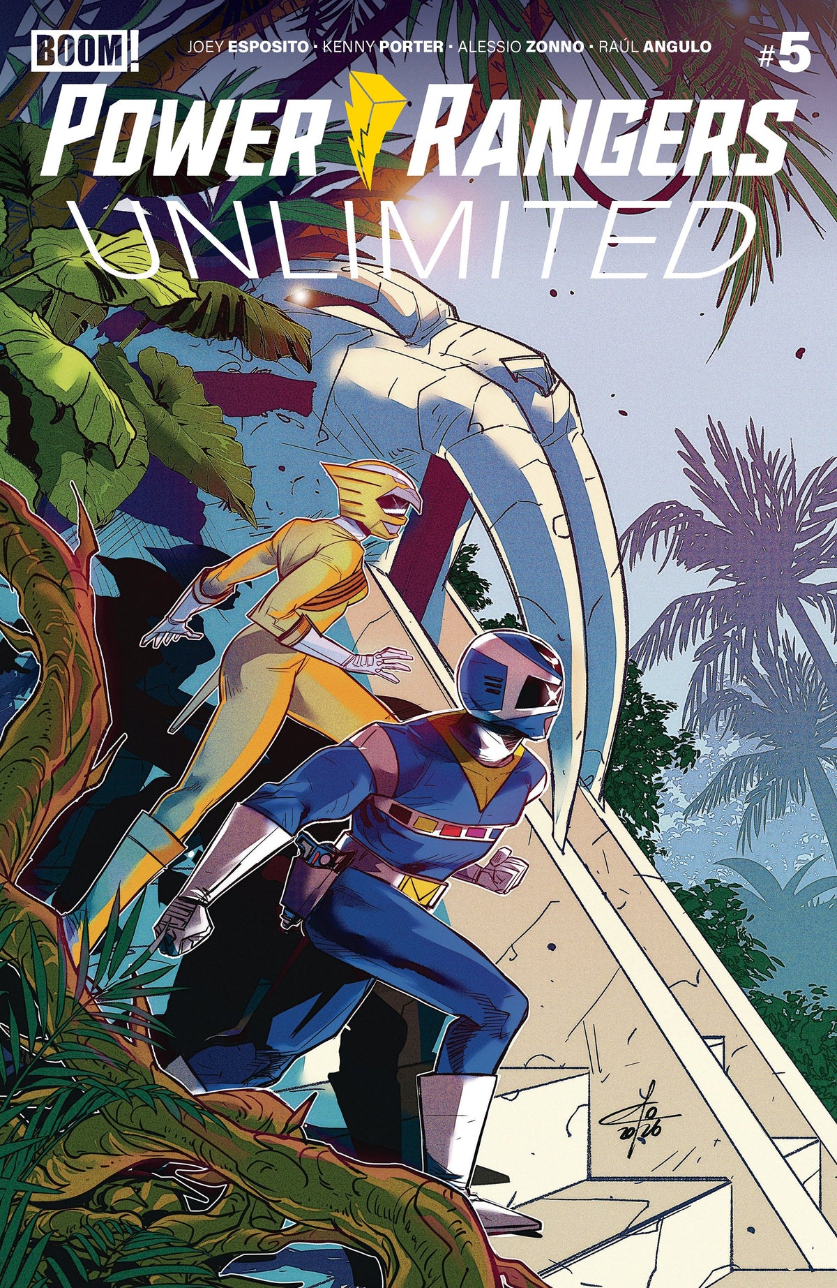 POWER RANGERS UNLIMITED #5 B VAR