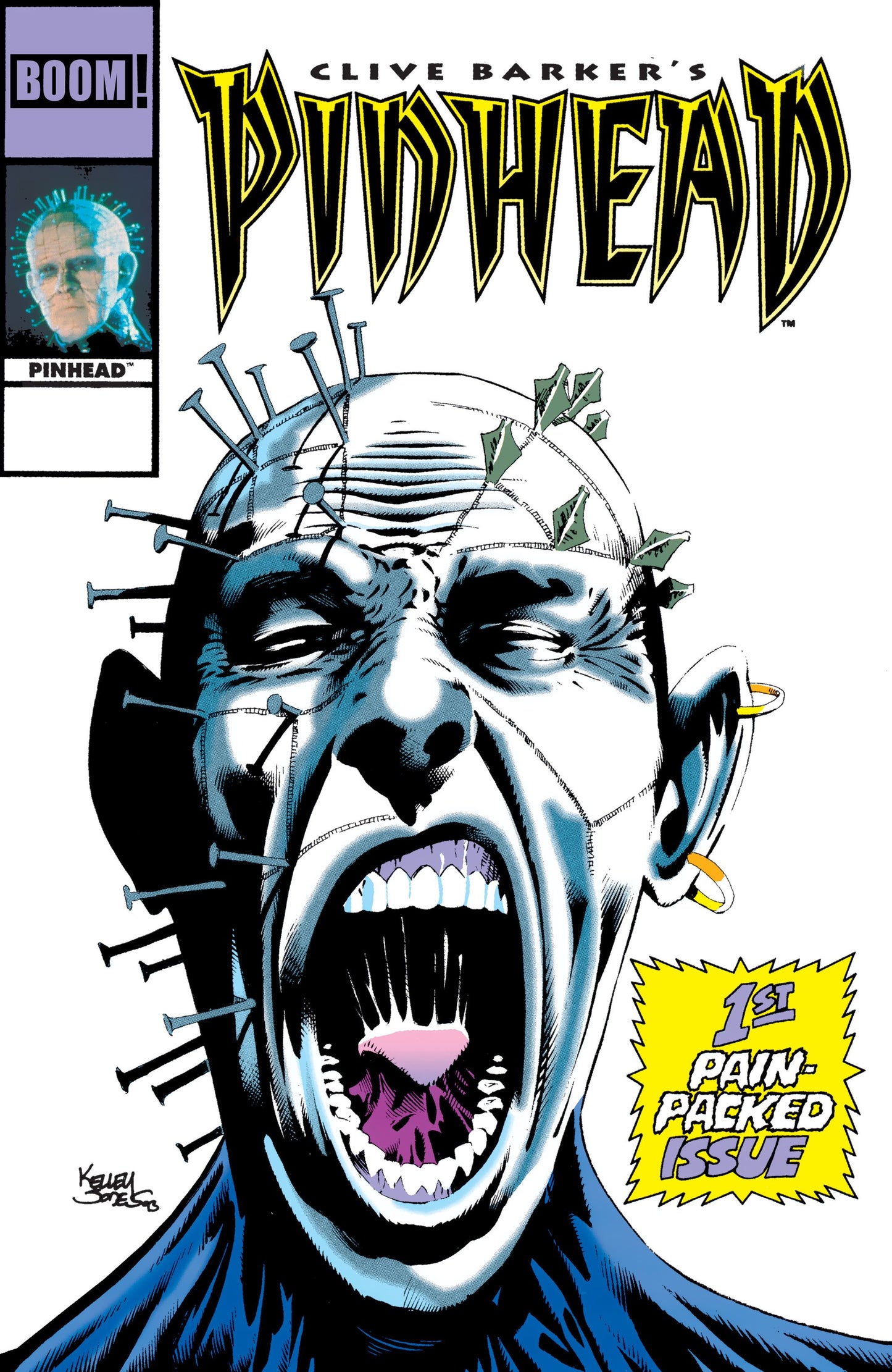PINHEAD FACSIMILE EDITION #1 A MAIN (DRESSED, JONES) (05 Aug Release)