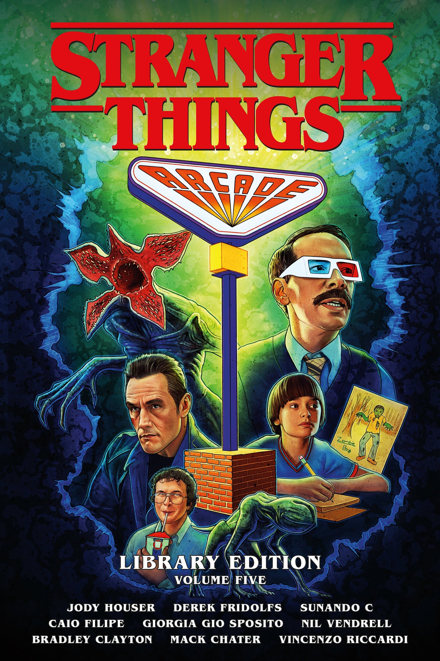 STRANGER THINGS LIBRARY EDITION VOLUME 5 (GRAPHIC NOVEL) HC (15 Sep Release)