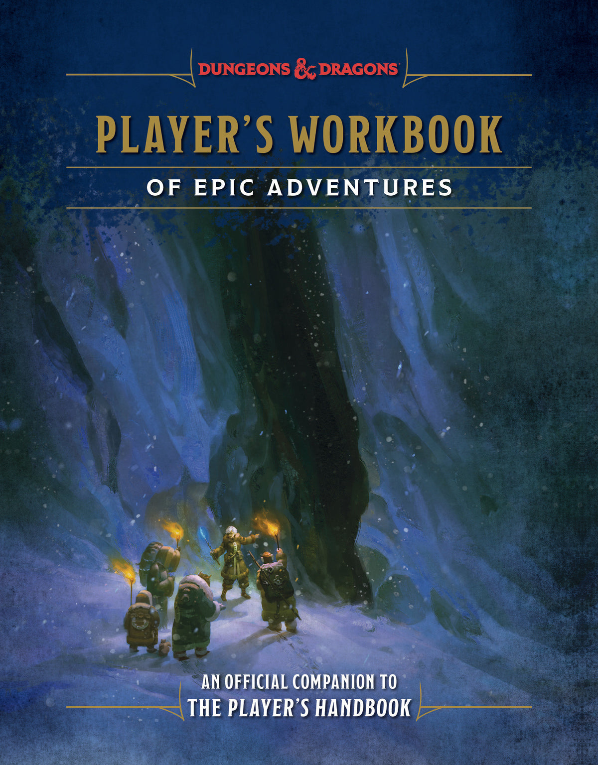 PLAYER'S WORKBOOK OF EPIC ADVENTURES (DUNGEONS & DRAGONS) HC (Backorder, Allow 4-5 Weeks)