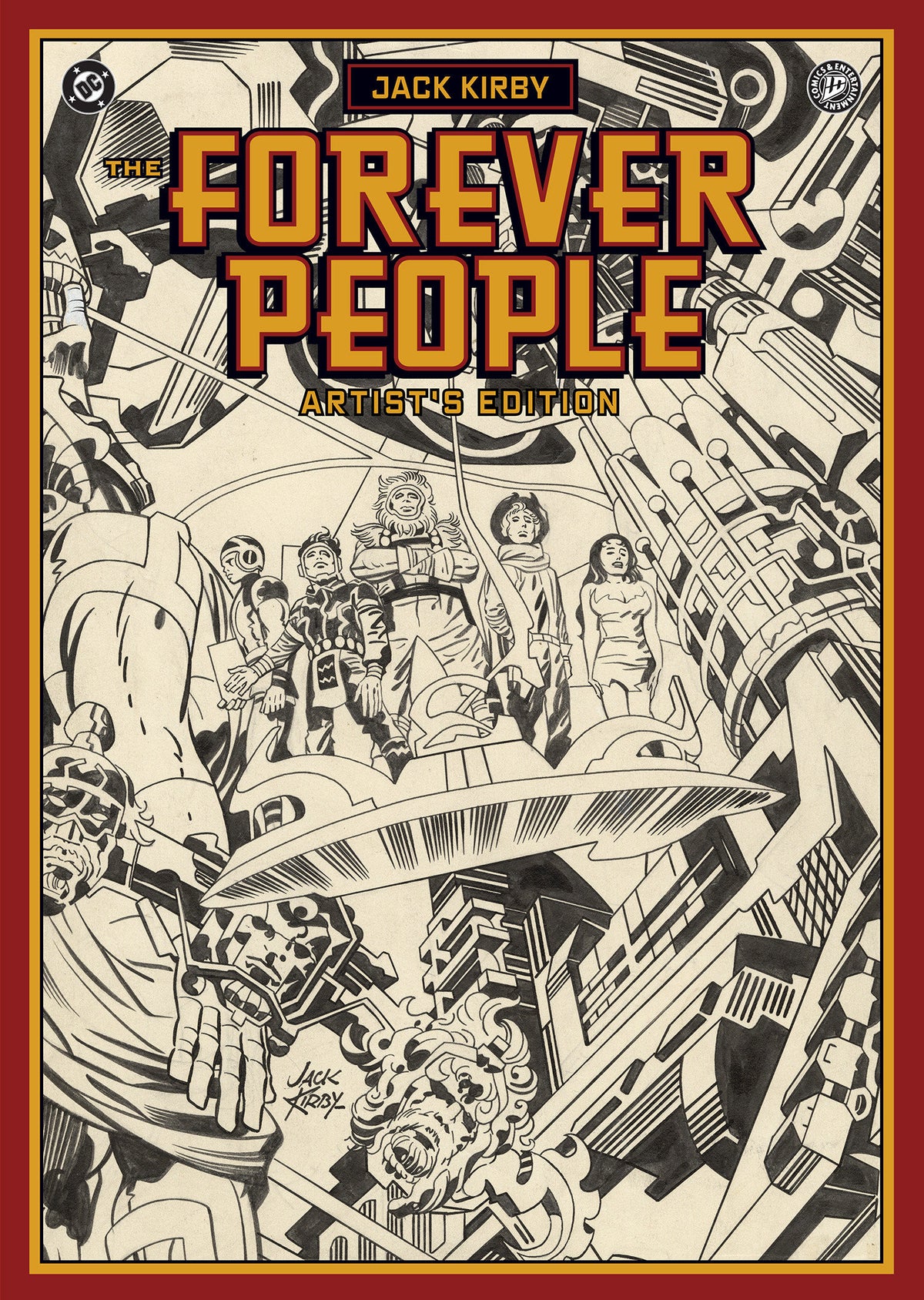 JACK KIRBYS FOREVER PEOPLE ARTISTS ED HC (Backorder, Allow 4-5 Weeks)
