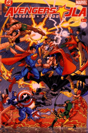 AVENGERS JLA #2 (OF 4) FACSIMILE EDITION CVR D GEORGE PEREZ FOIL VAR (01 Jul Release)