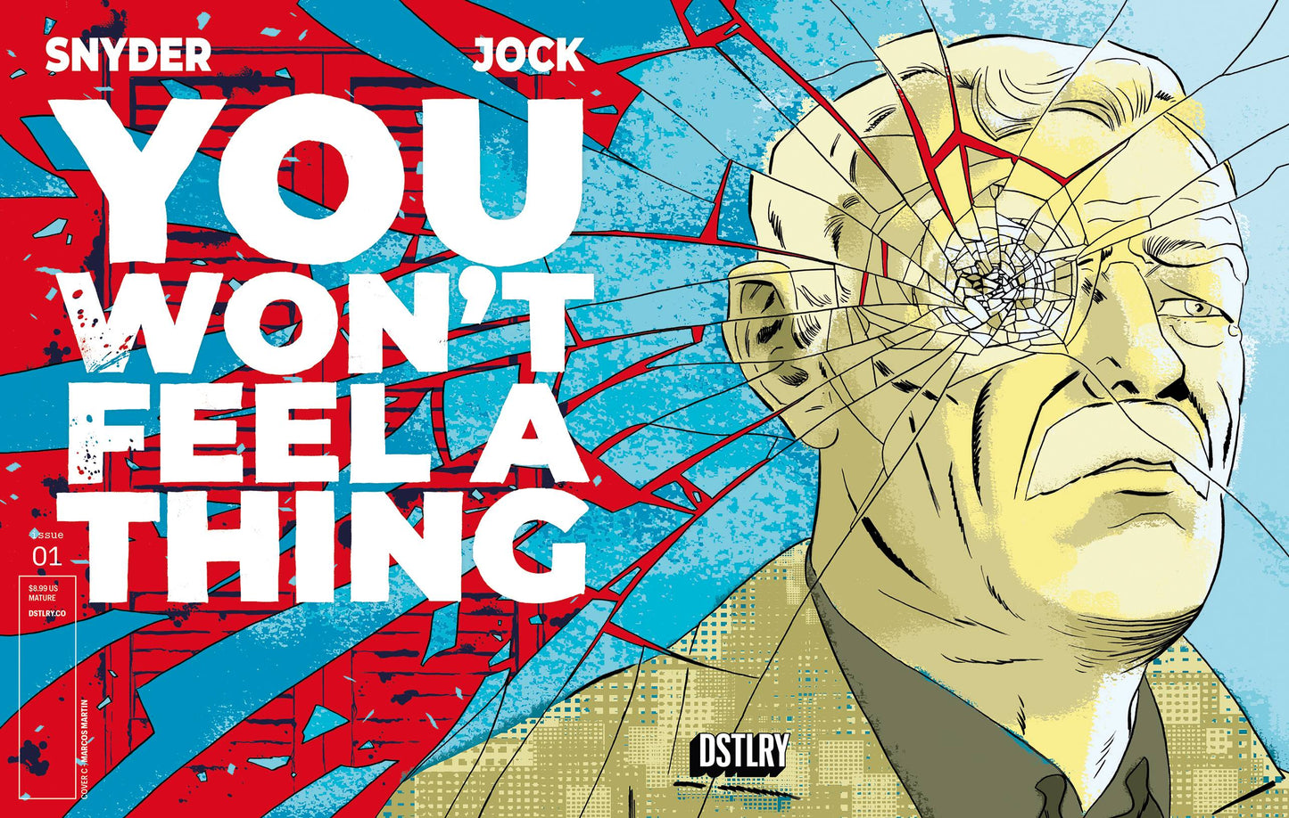 YOU WONT FEEL A THING #1 CVR C 1:10 INCV MARTIN (MR) (15 Jan Release) - Comicbookeroo