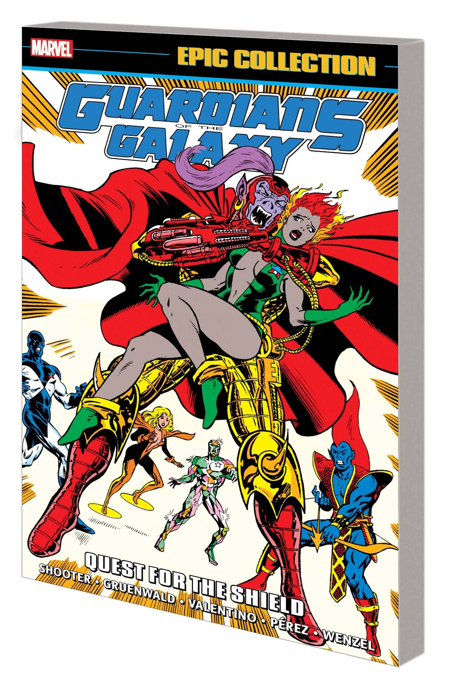 GOTG EPIC COLLECT TP VOL 02 TP QUEST FOR THE SHIELD (19 Feb Release) - Comicbookeroo