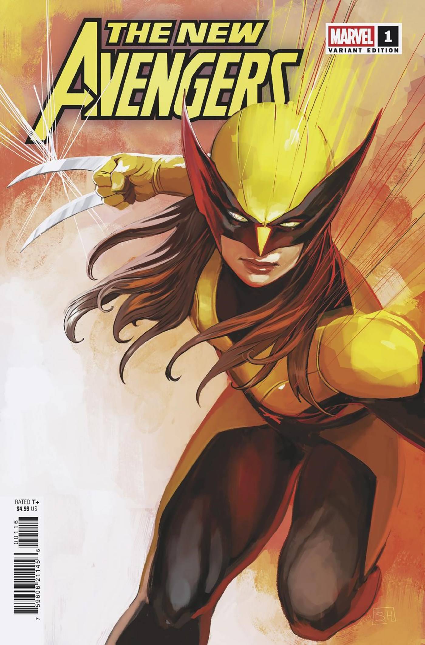 NEW AVENGERS #1 INCV 1:25 STEPHANIE HANS VAR