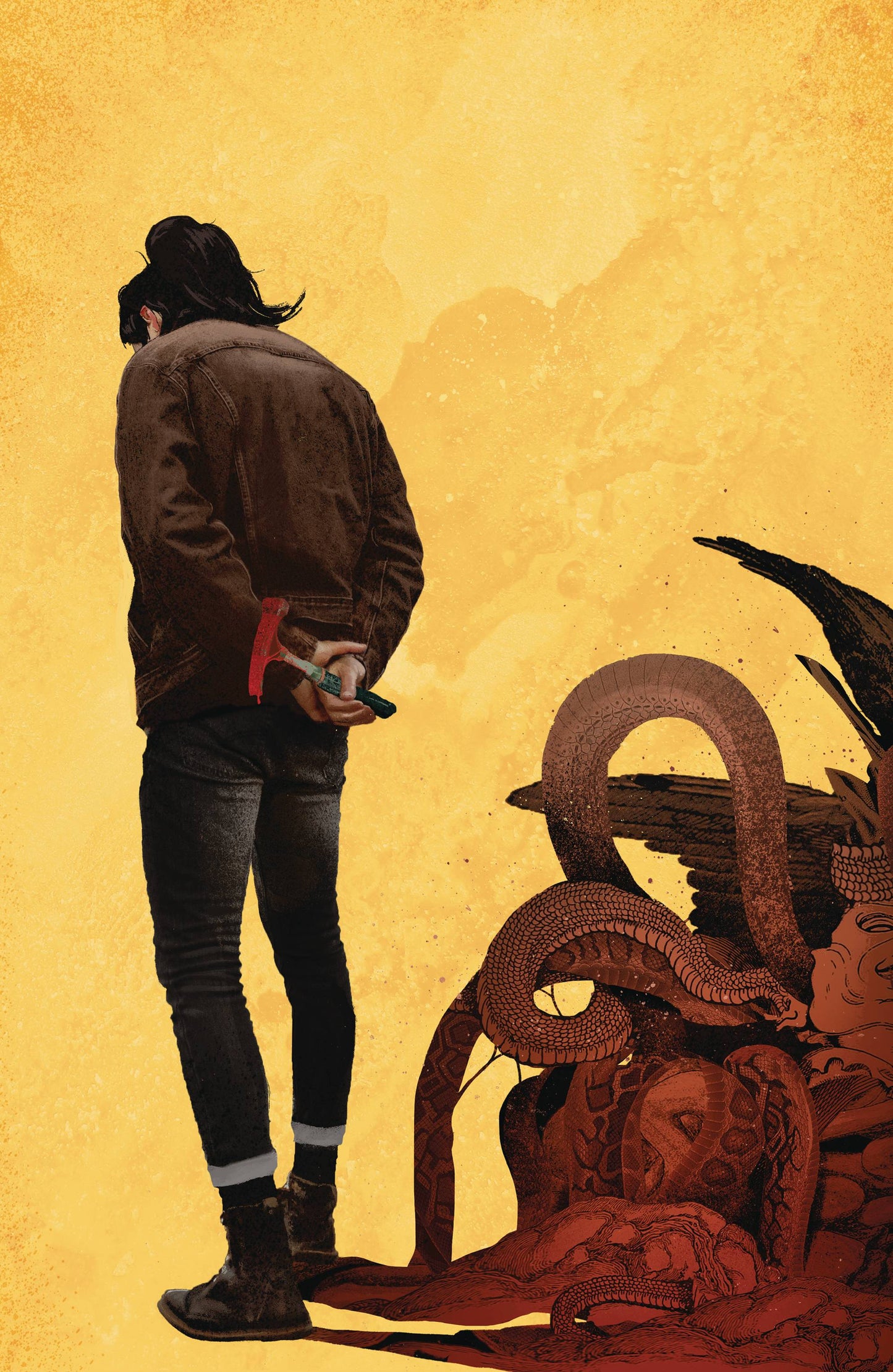 DAMN THEM ALL #10 CVR E UNLOCKABLE ECKMAN-LAWN ONE PER STORE - Comicbookeroo