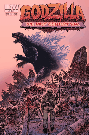 GODZILLA 70TH ANNIV FOIL CLASSICS HALF CENTURY WAR #1 (Backorder, Allow 4-5 Weeks)