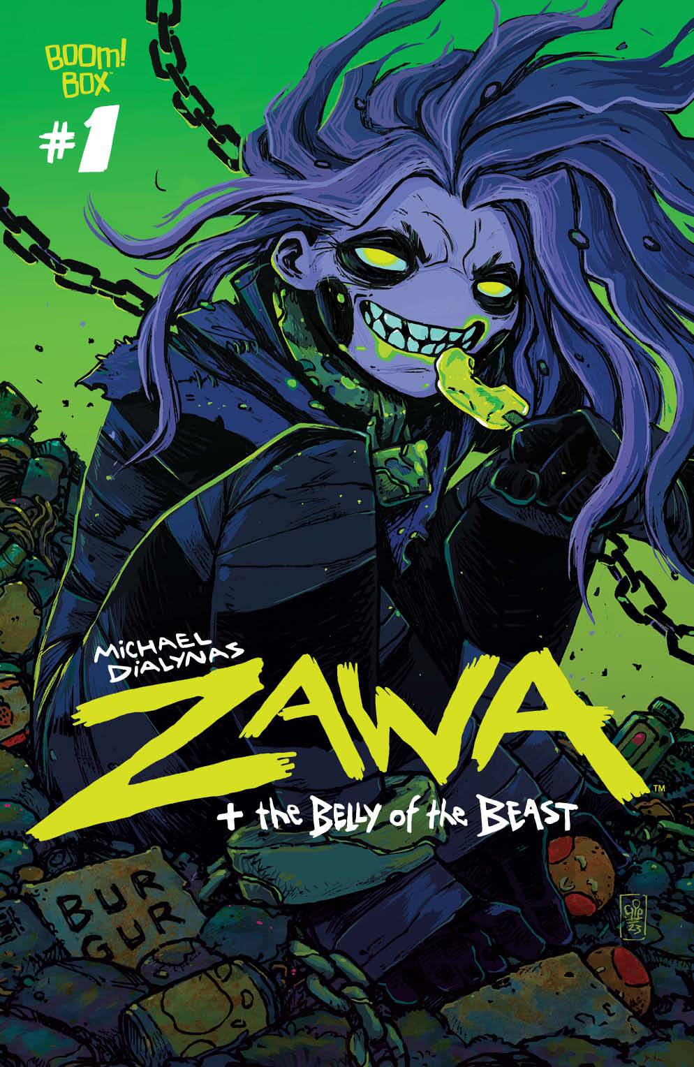 ZAWA #1 (OF 5) CVR E UNLOCKABLE DIALYNAS ONE PER STORE - Comicbookeroo