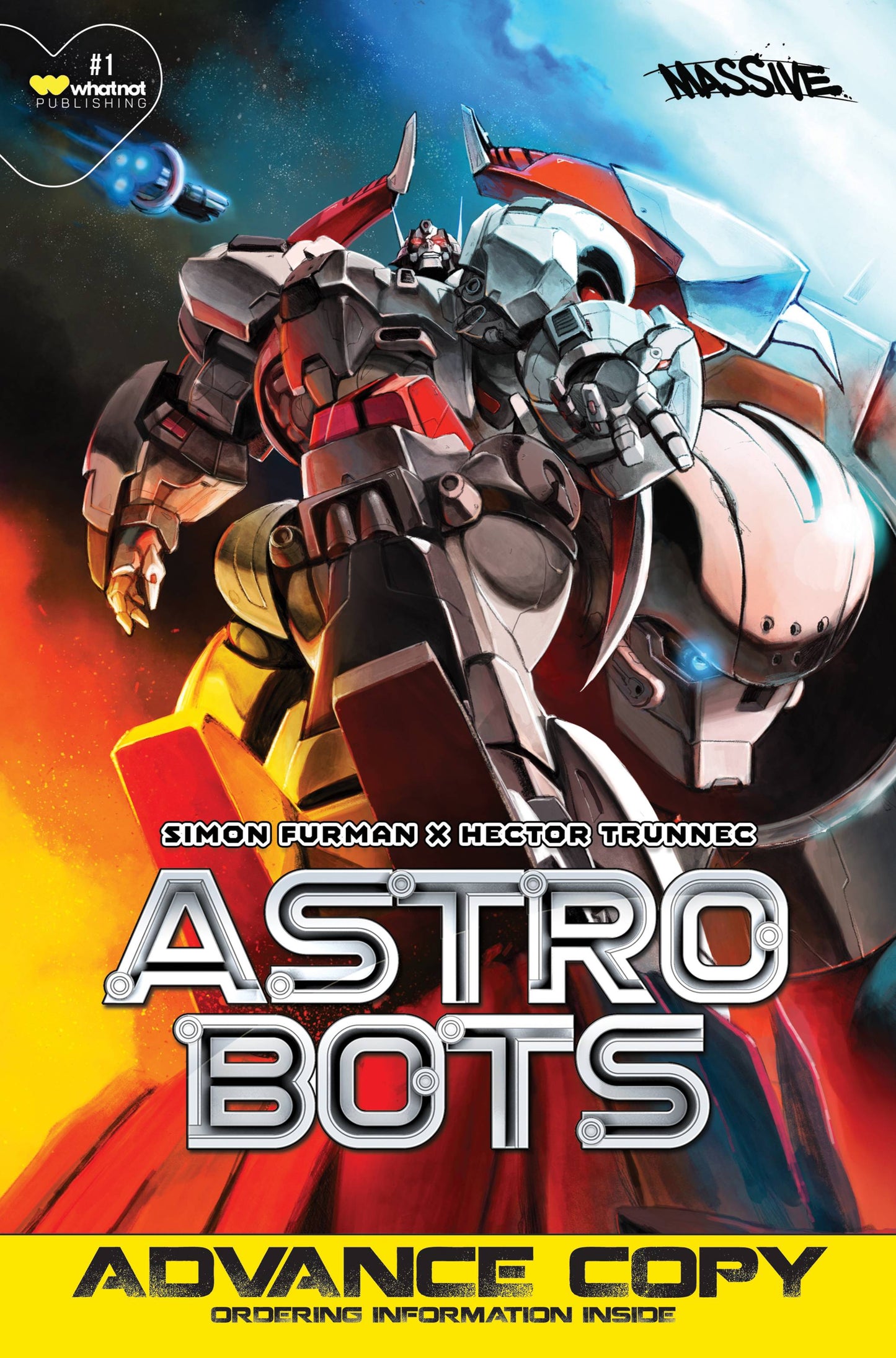 ASTROBOTS #1 ADVANCE COPY PROMO ONE PER STORE - Comicbookeroo