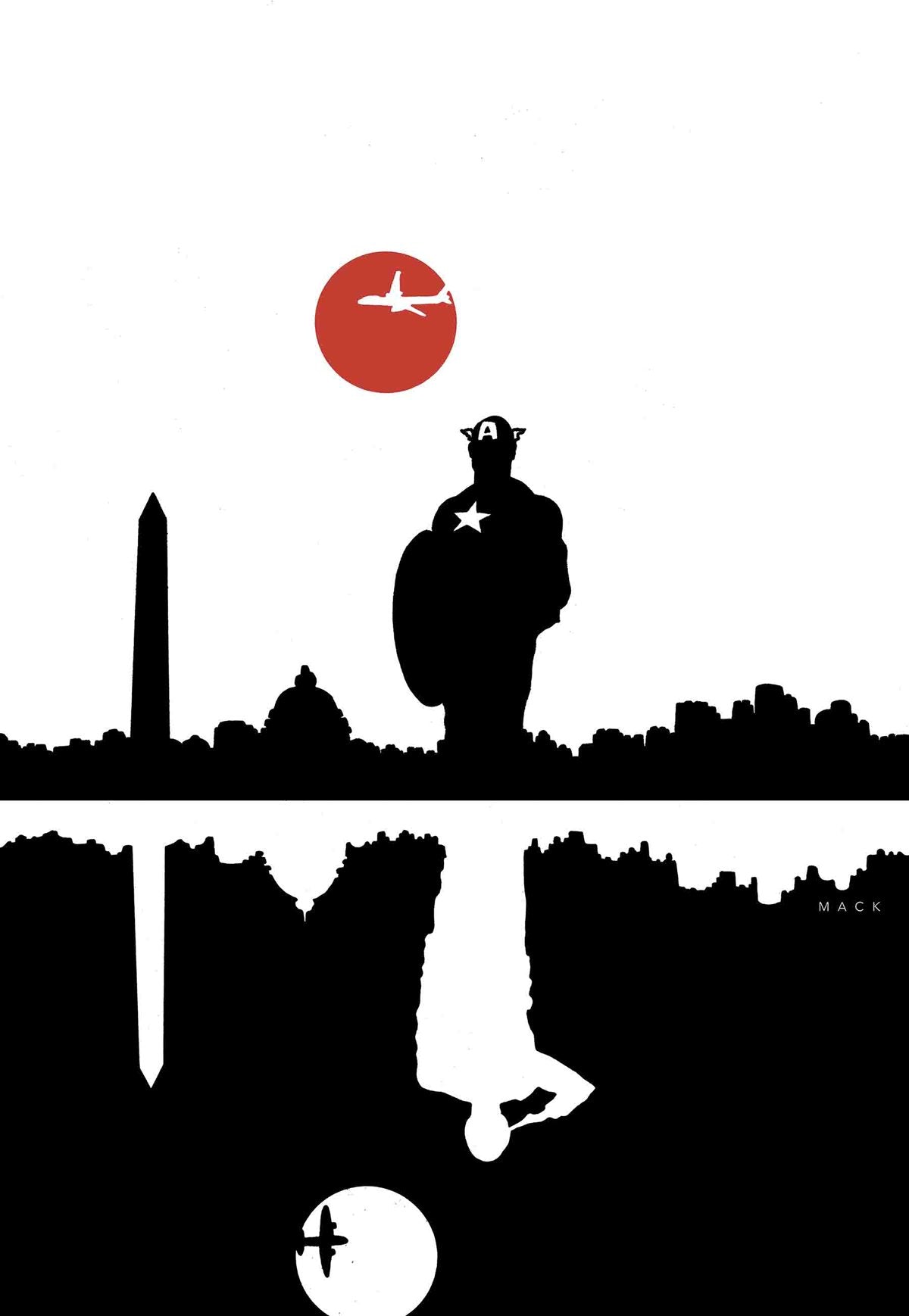 CAPTAIN AMERICA (2018) #1 1:25 MACK INCV - Comicbookeroo