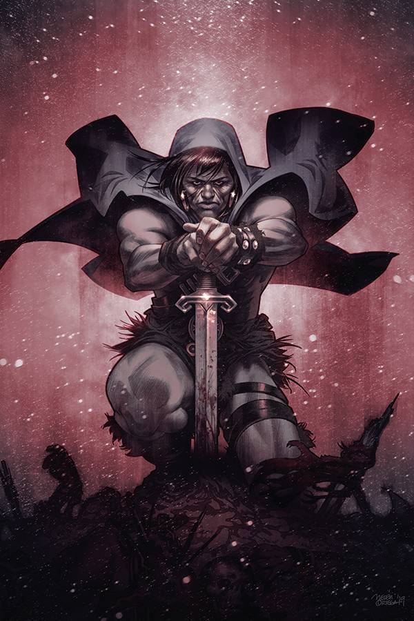 CIMMERIAN PEOPLE OF BLACK CIRCLE #1 CVR D BELEN ORTEGA (MR) - Comicbookeroo