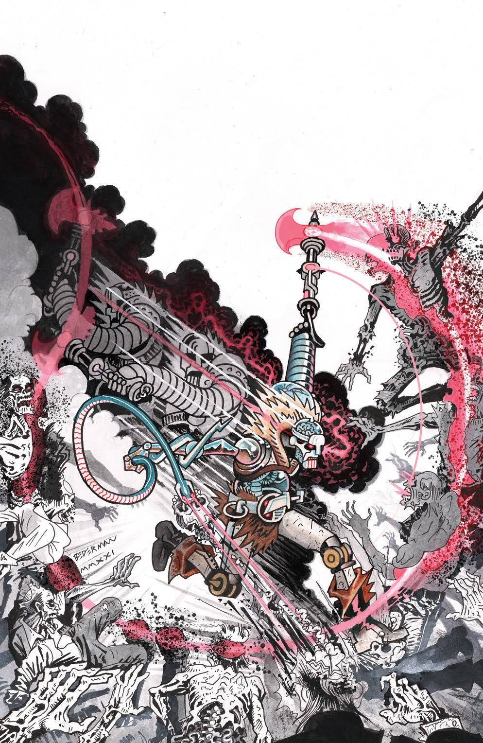 CROSSOVER #6 CVR E 1:5 INCV BEDERMAN VIRGIN - Comicbookeroo